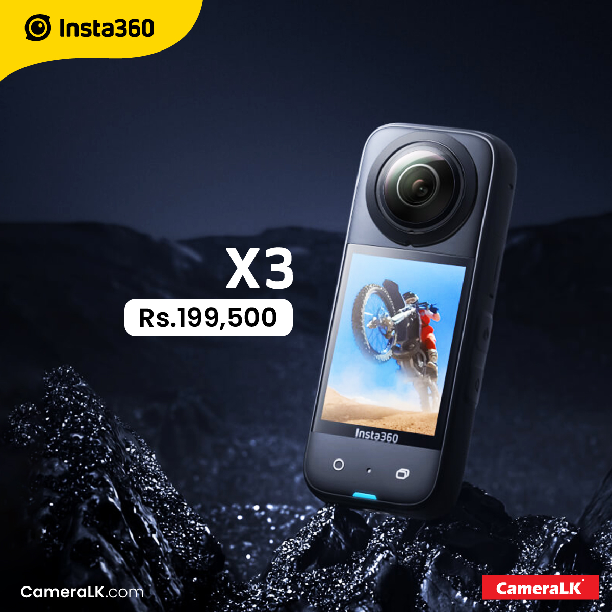 CameraLK Store - Capture magic in action with the all-new Insta360 X3 ...