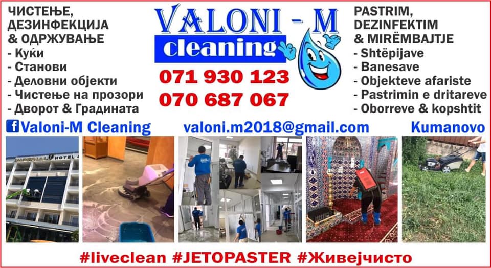 Valoni-M Cleaning | Kumanovë