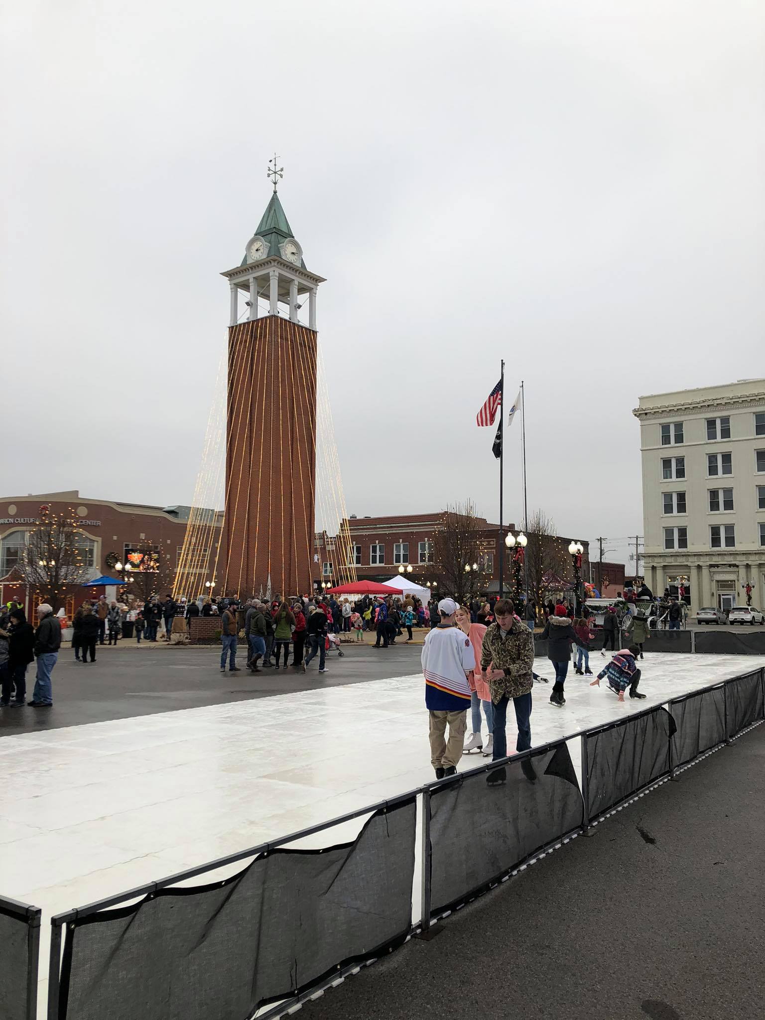 Ice Skating is up and... - The City of Marion Illinois | Facebook