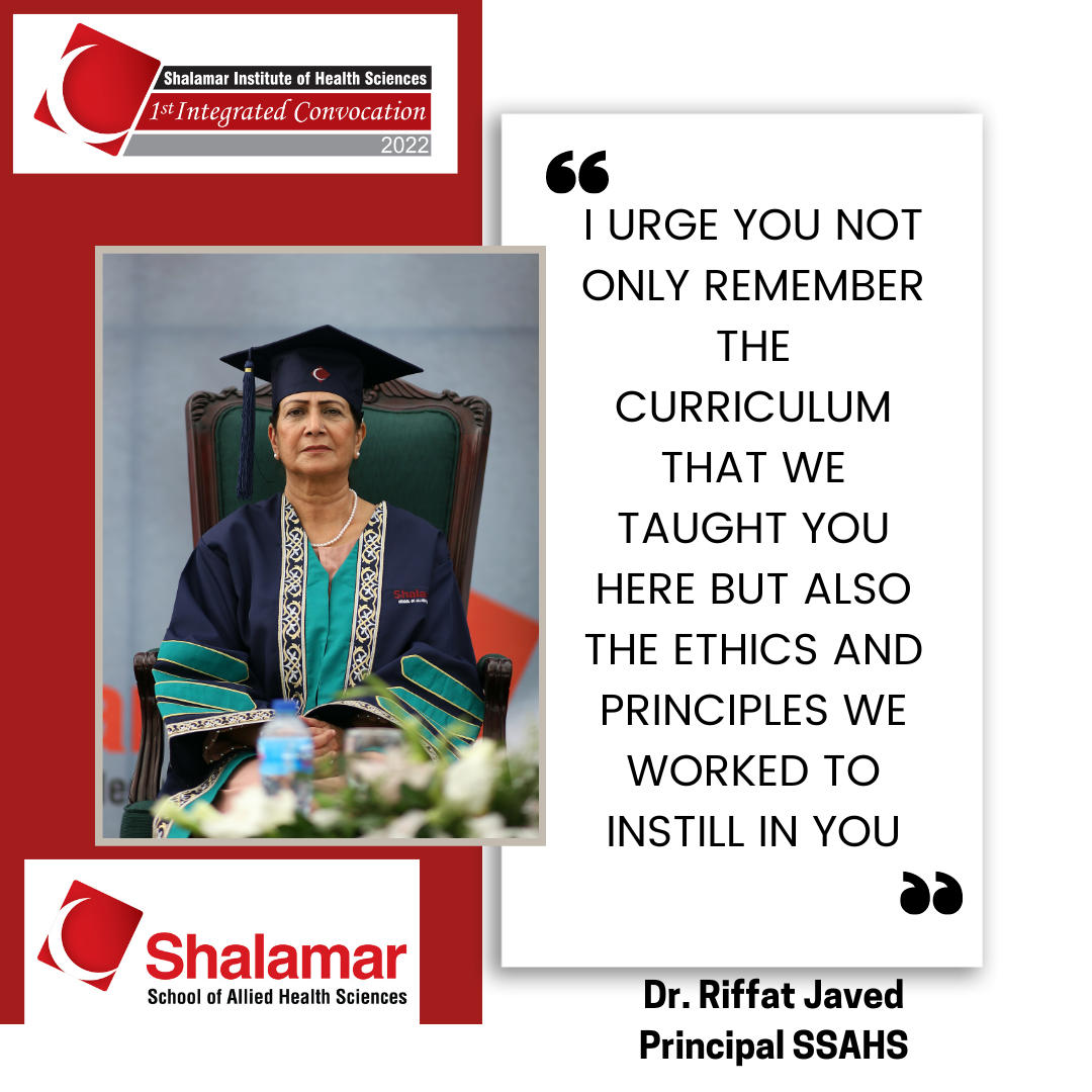 The Integrated... - Shalamar Institute of Health Sciences | Facebook