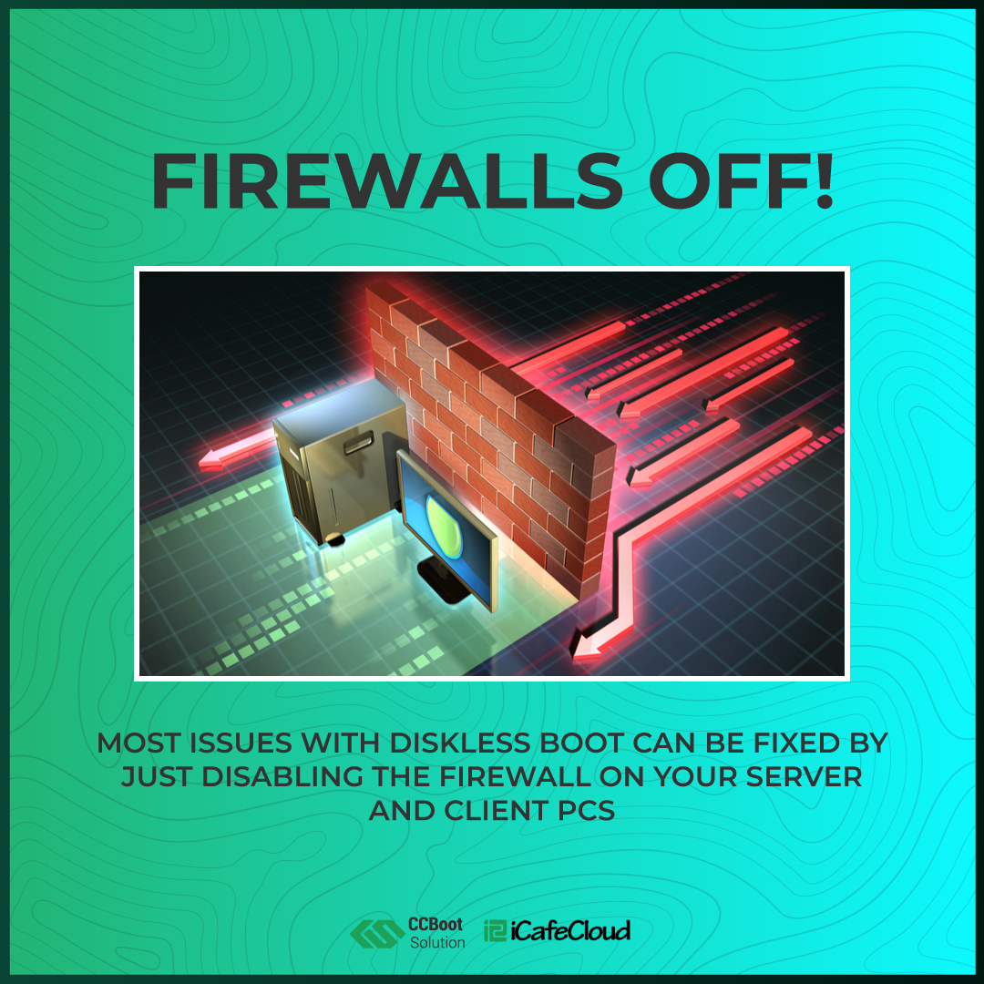 CCBoot - When running a diskless setup, Firewalls can... | Facebook
