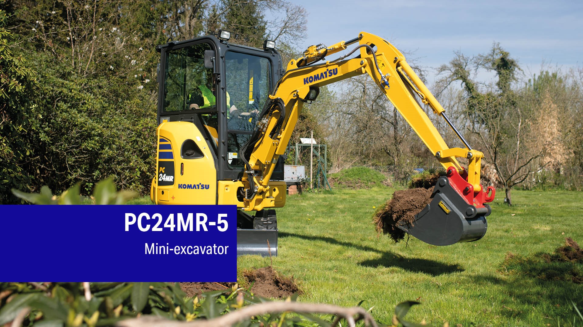 Komatsu Europe - Sturdy and very stable, the #Komatsu PC24MR-5 mini ...