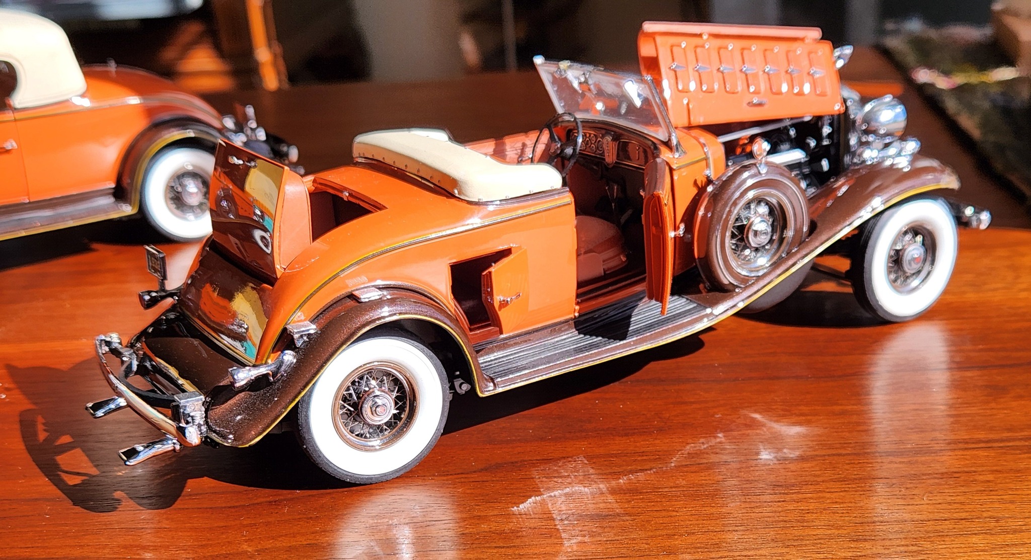 Instructions for 1/16 Cadillac V16 town car model kit?