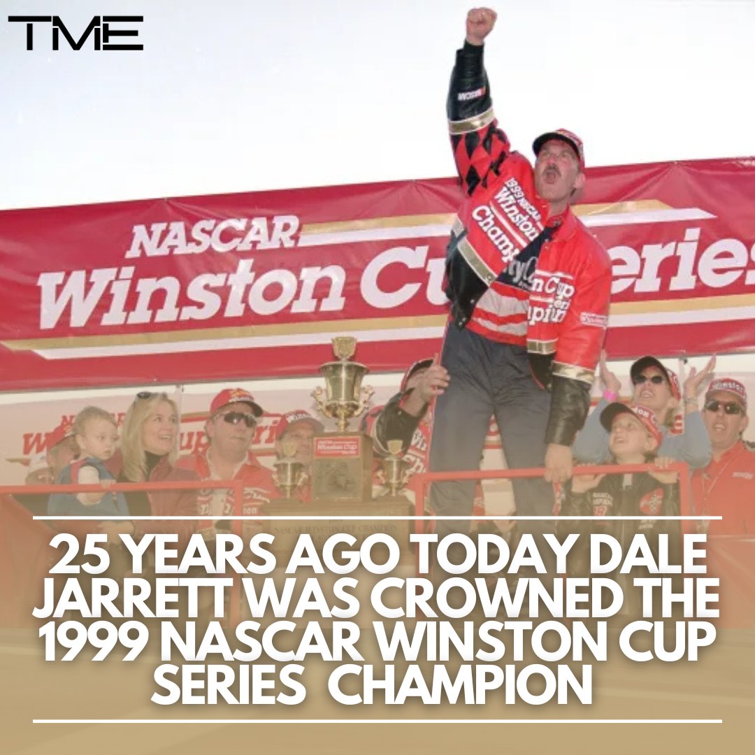 Dale Jarrett wins 1999 Winston Cup championship