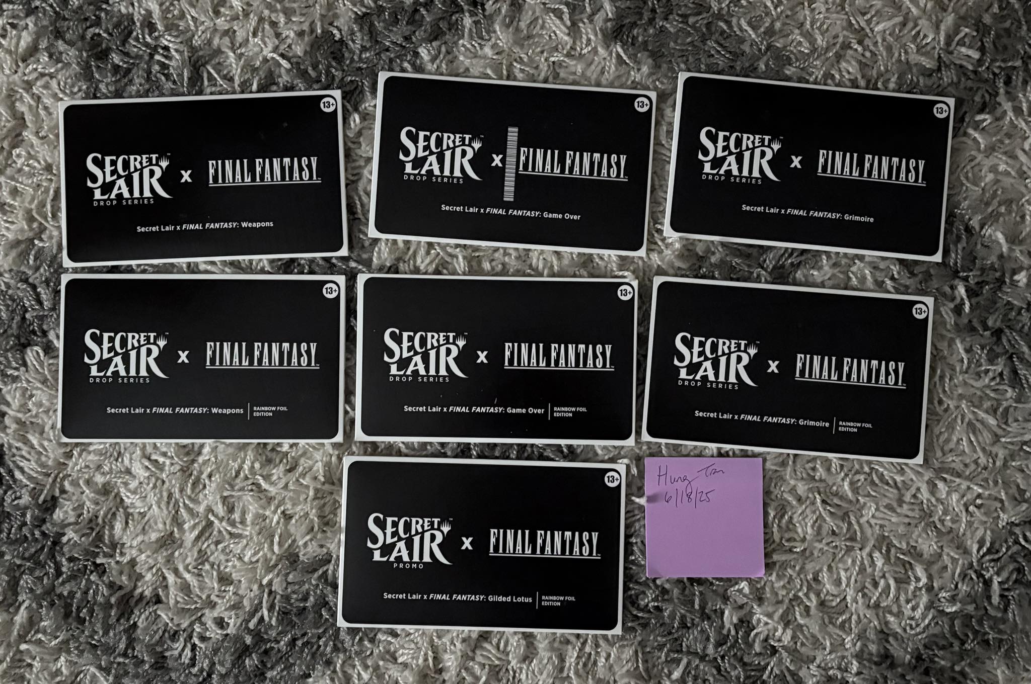 Final fantasy secret lair cards for sale