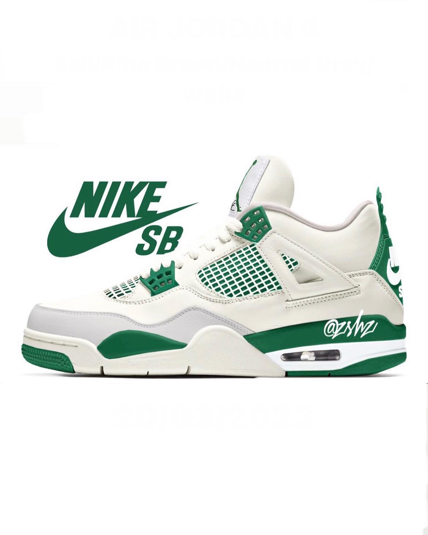 Nike Air Jordan 4 Retro SB Pine Green 26