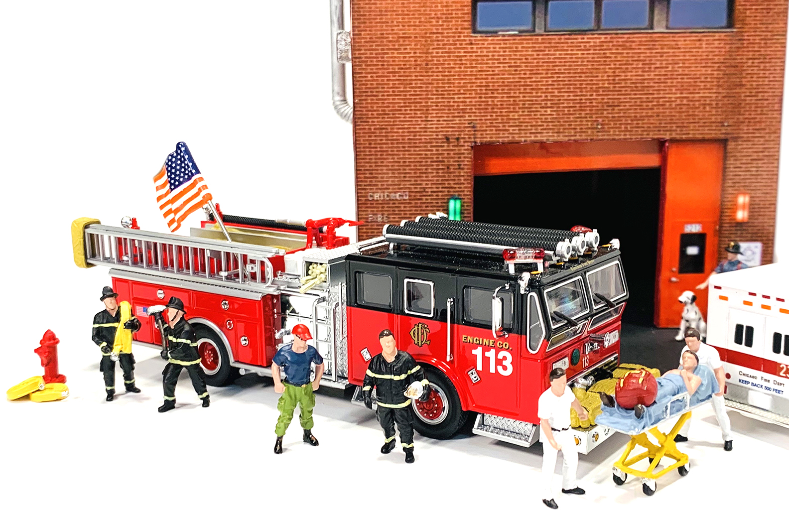 CODE3 消防署 バックドラフト 完成品 1/64 CODE3 消防署 バック