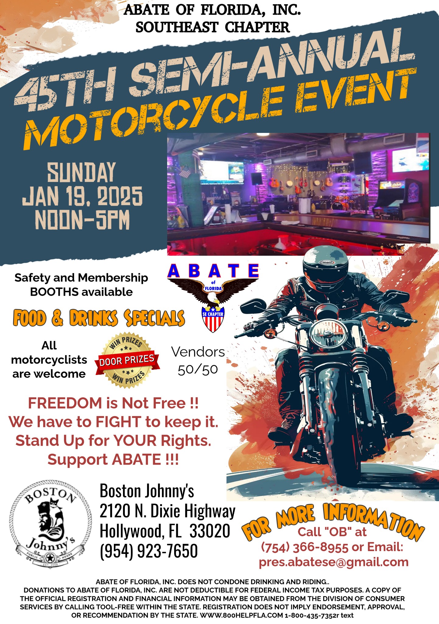Abate 45th Semi Annual Motorcycle Event