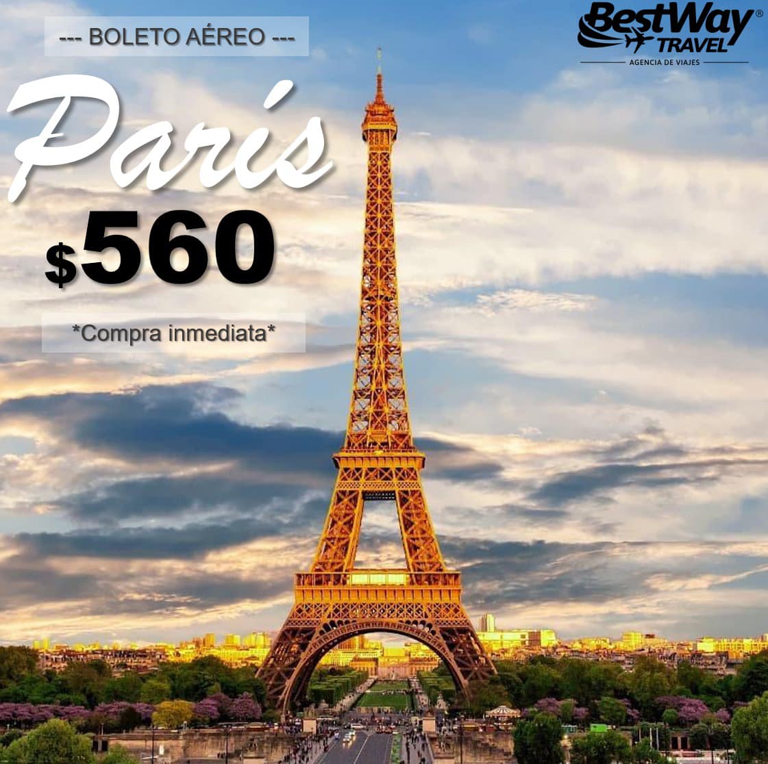 🇫🇷Promoción de compra inmediata en... - Bestway Travel CR | Facebook