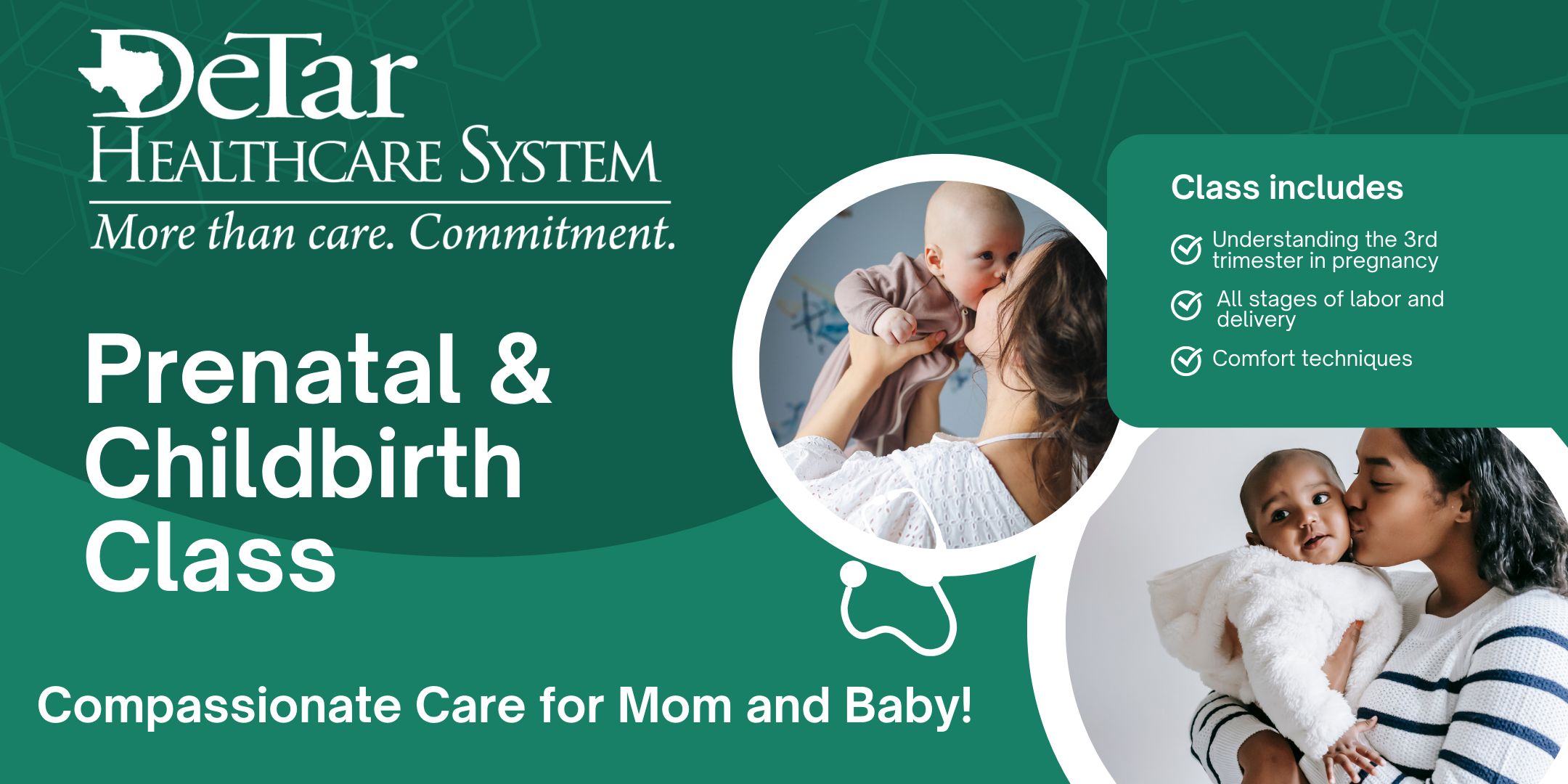 Prenatal Class Series at DeTar North