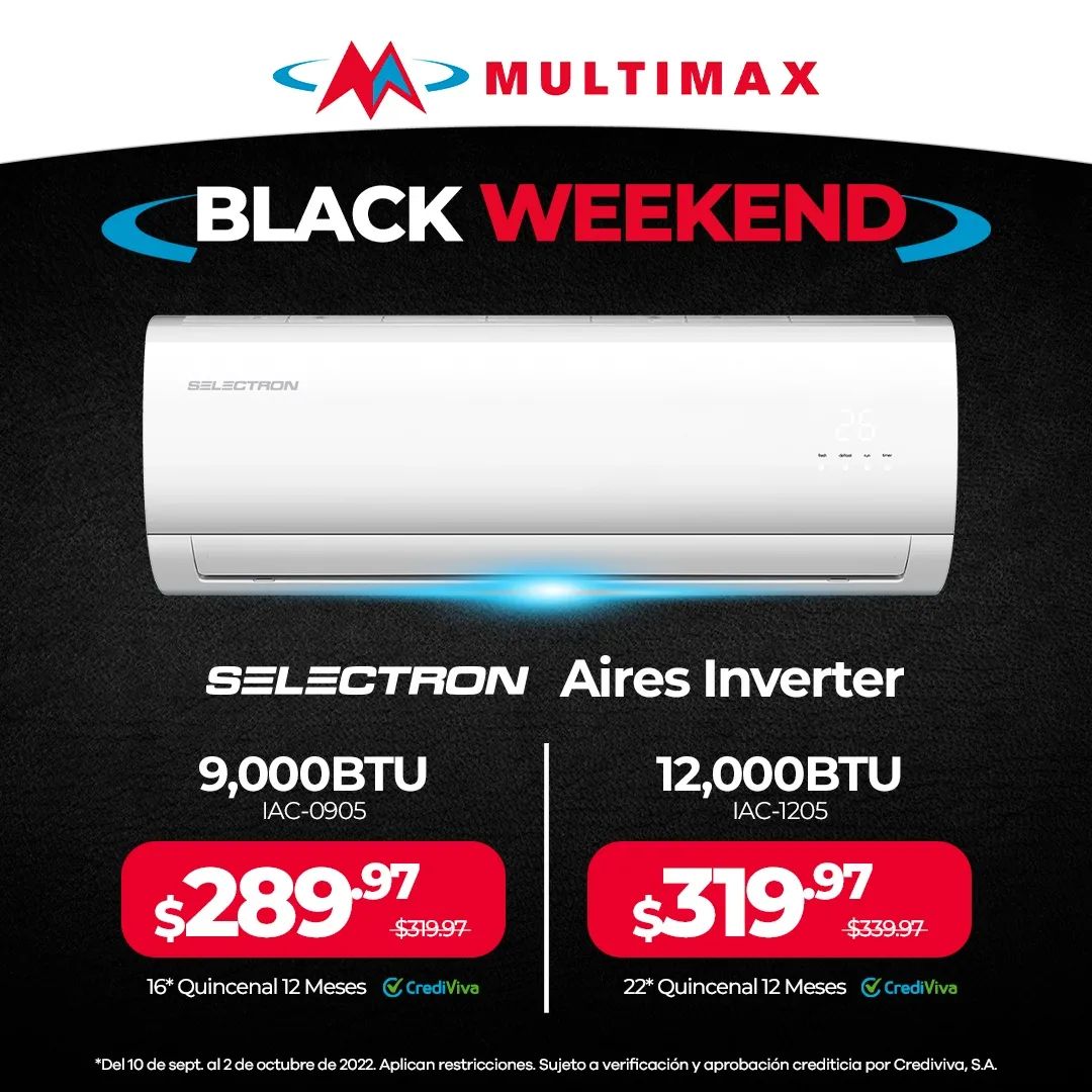 Multimax - En Multimax tenemos el aire Inverter que tus...