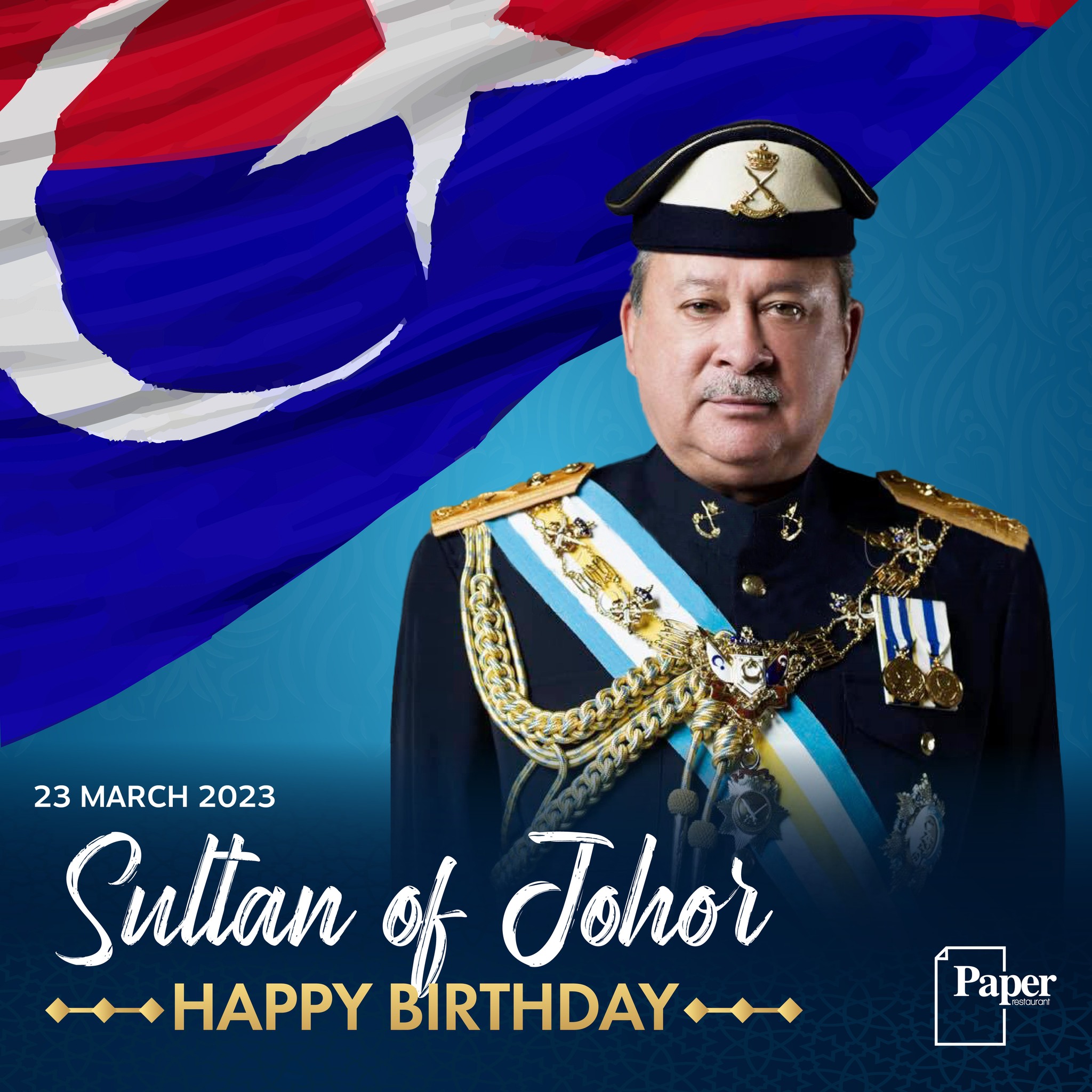 Happy Birthday to our beloved Sultan of... - Paper Restaurant