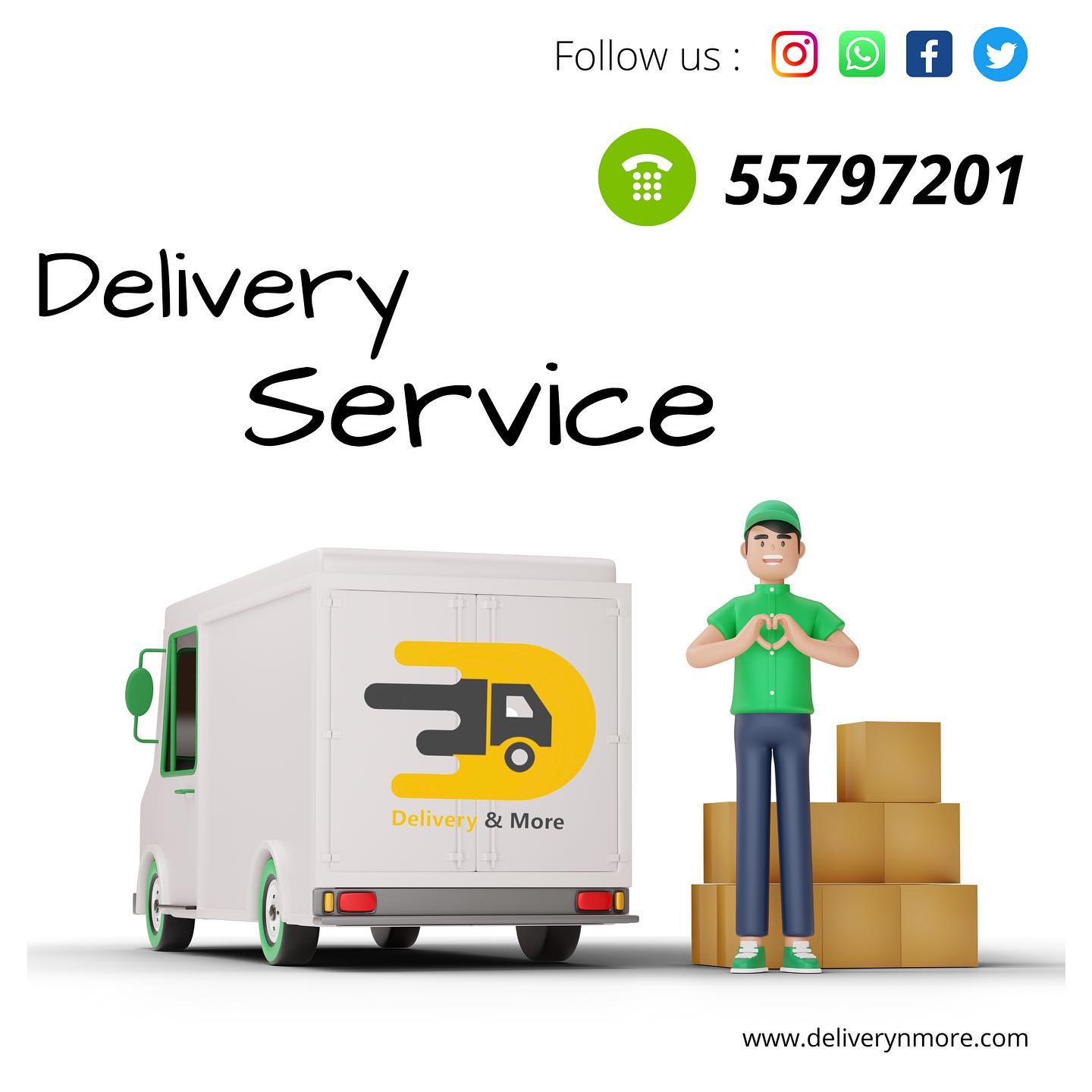 DELIVERY SERVICE KUWAIT... - ديليفري اند مور لتوصيل الطلبات