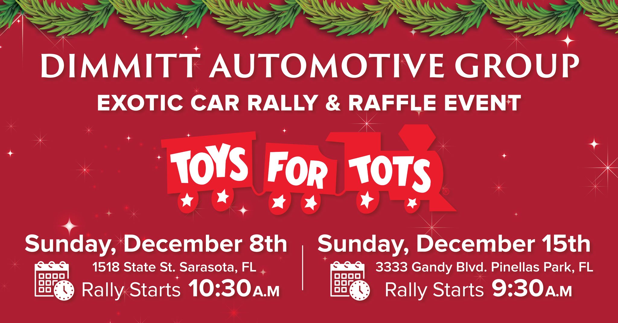 21st Annual Toys for Tots Exotic Car Rally