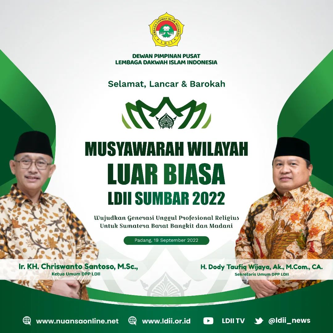 Selamat, sukses dan... - Lembaga Dakwah Islam Indonesia | Facebook