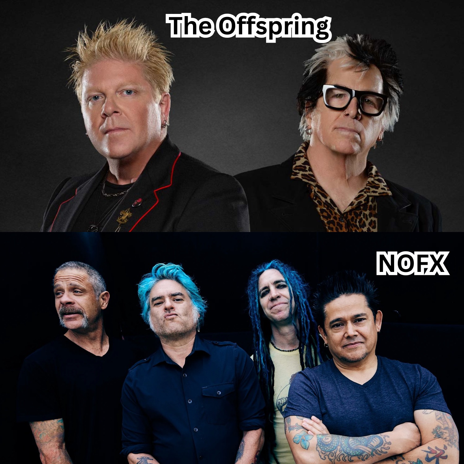 👍The Offspring / ❤️ NOFX The Offspring brought punk rock to a
