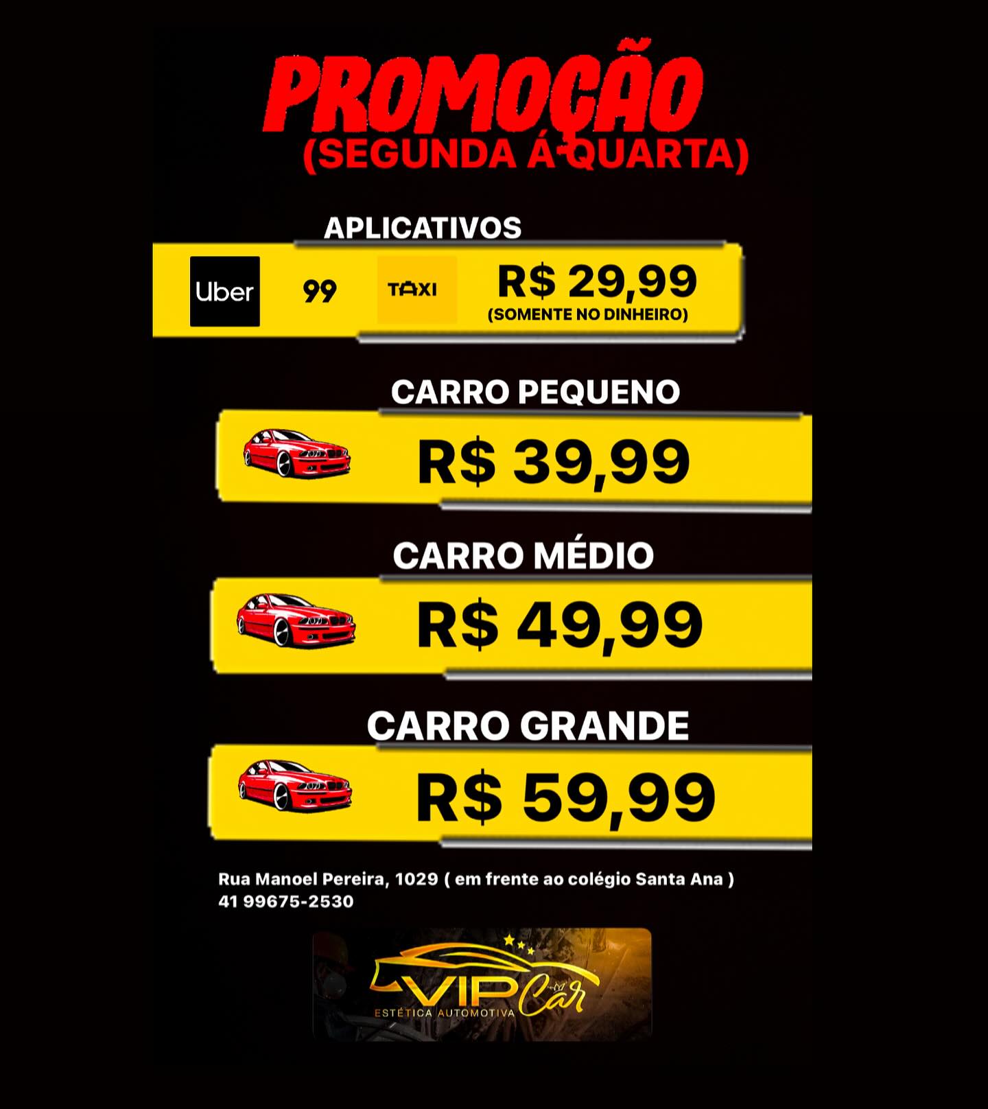 Vip Car Estética Automotivo | Paranaguá PR