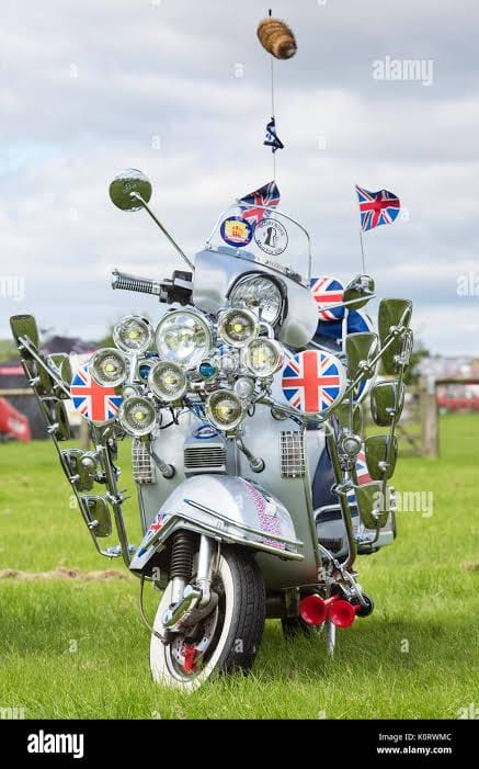 RAF Roundel Mod Stickers Choice Of Sizes Scooter The Who Vespa Vinyl