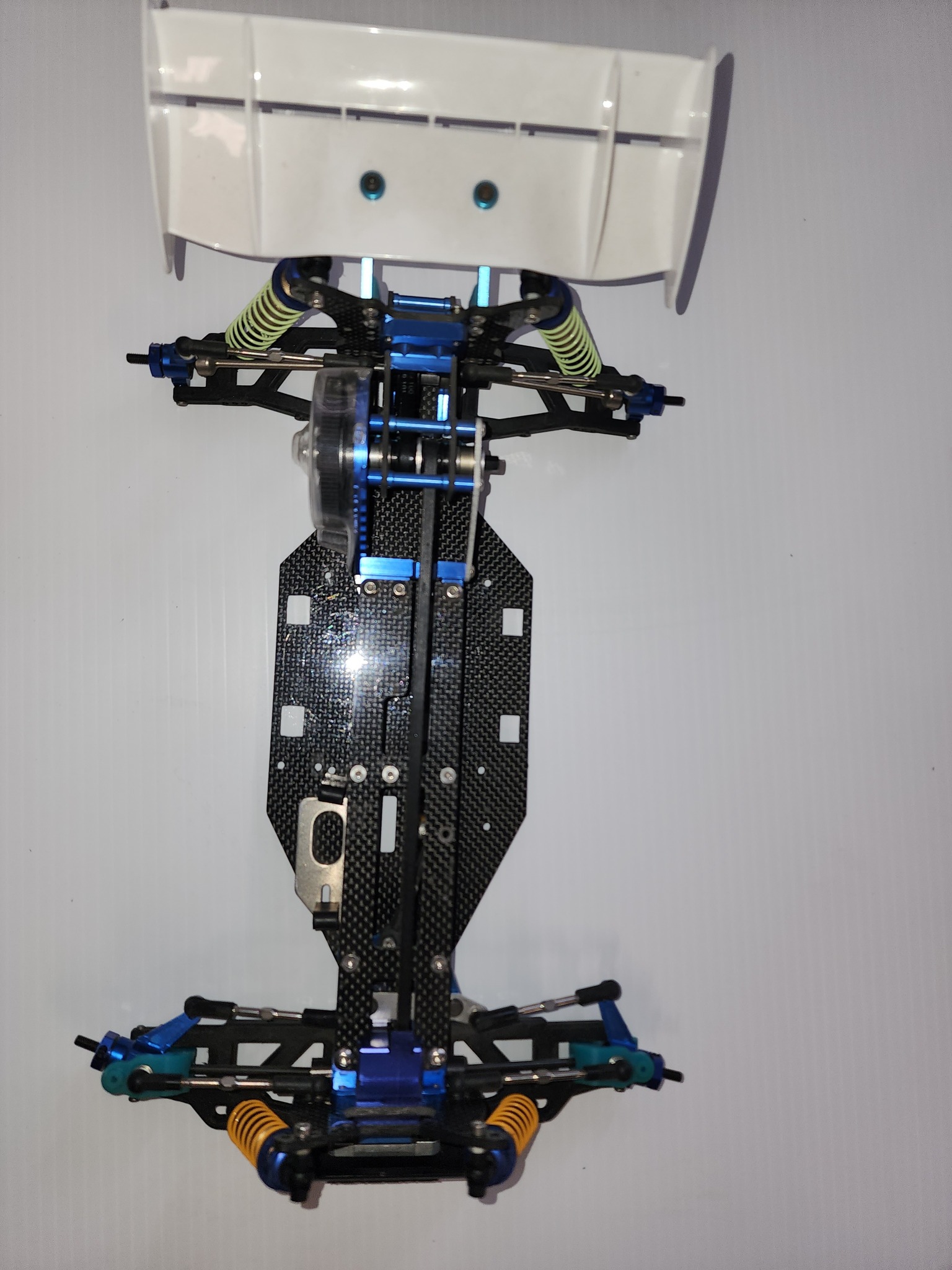 1989 Kyosho Lazer ZX build with custom shell