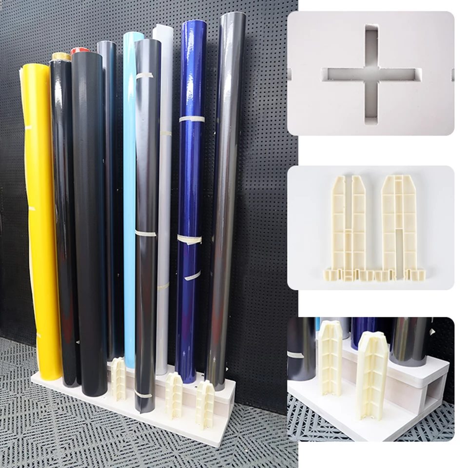 Tuning Tools - New Car Wrapping Vinyl Roll Storage,movable...