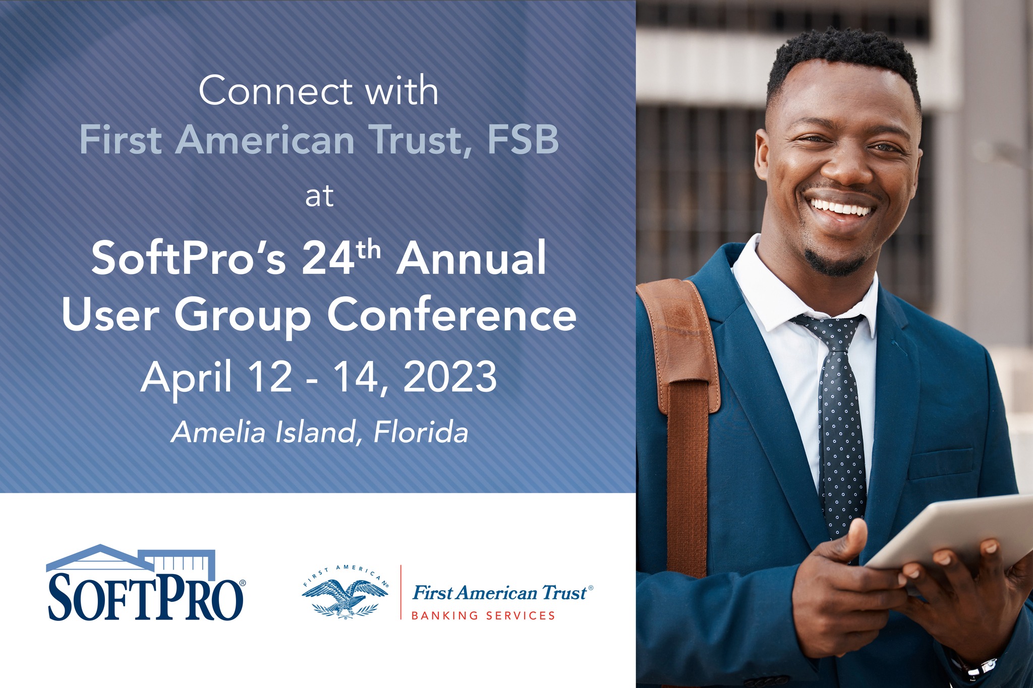 We’re excited to connect with you... - First American Trust