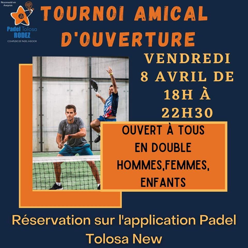Arena Rodez - Bonjour à tous, Demain c'est tournoi amical ouvert à tous ...