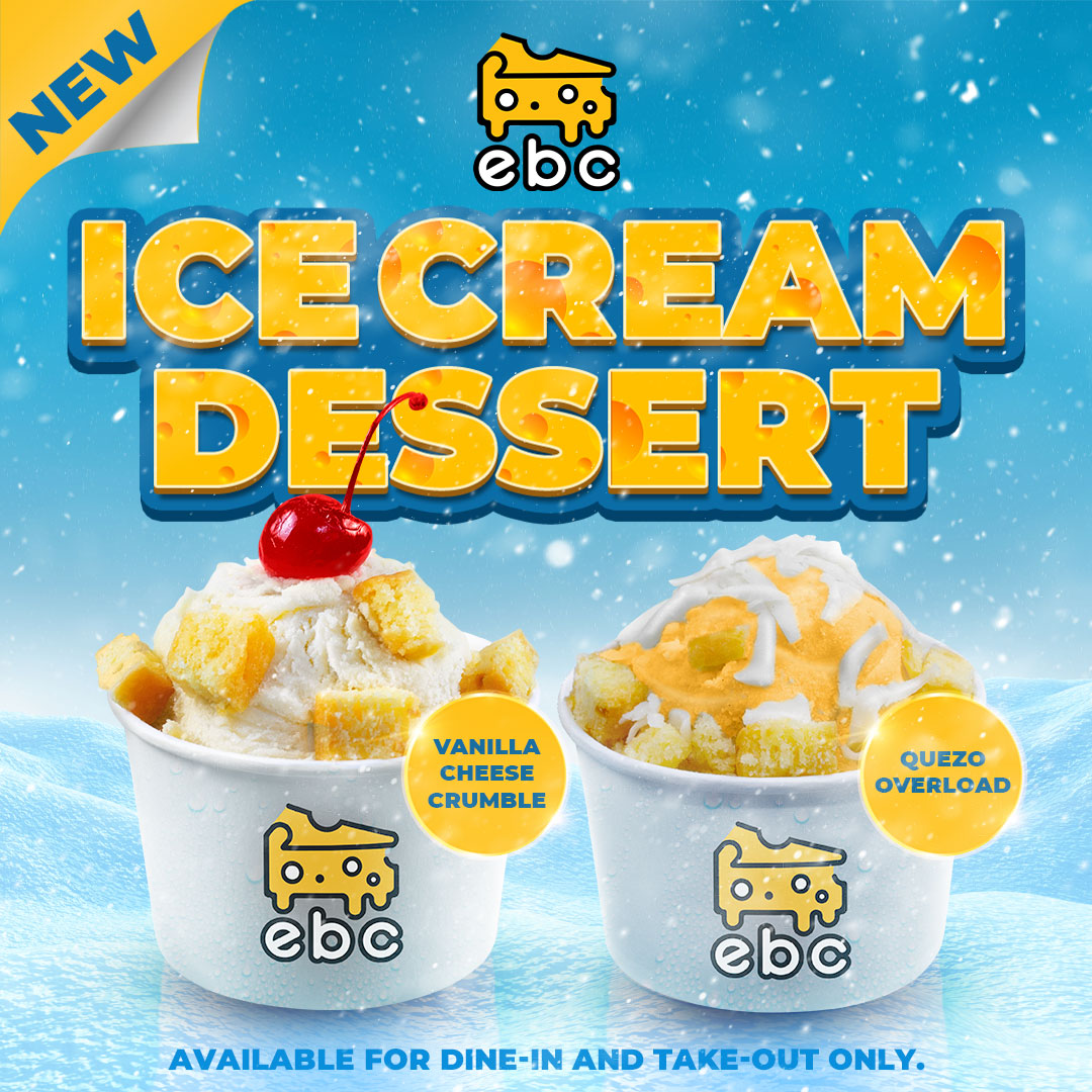 EBC - Introducing our NEW Cheesy Ice Cream Desserts! Get...