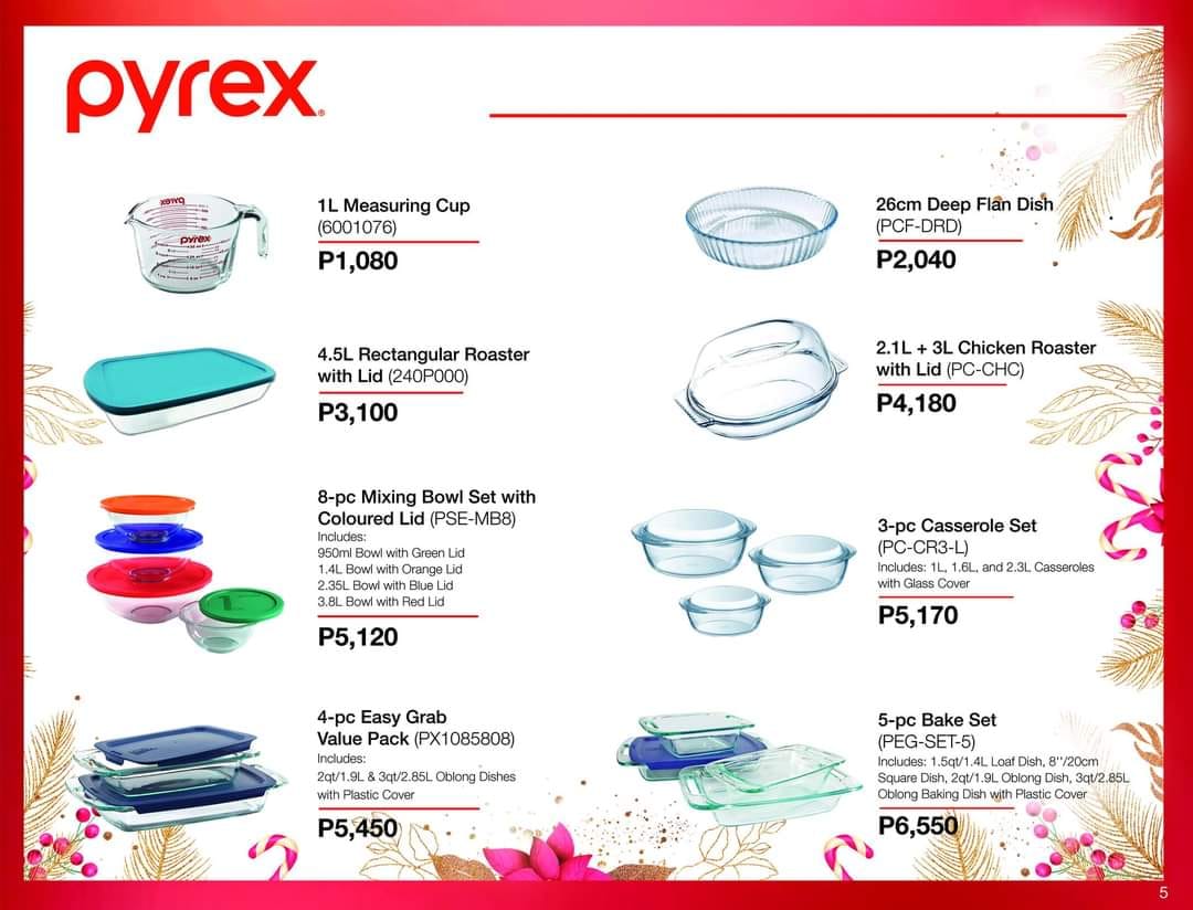 Philippines Dealer of Pyrex, Visions, Corningware, Corelle