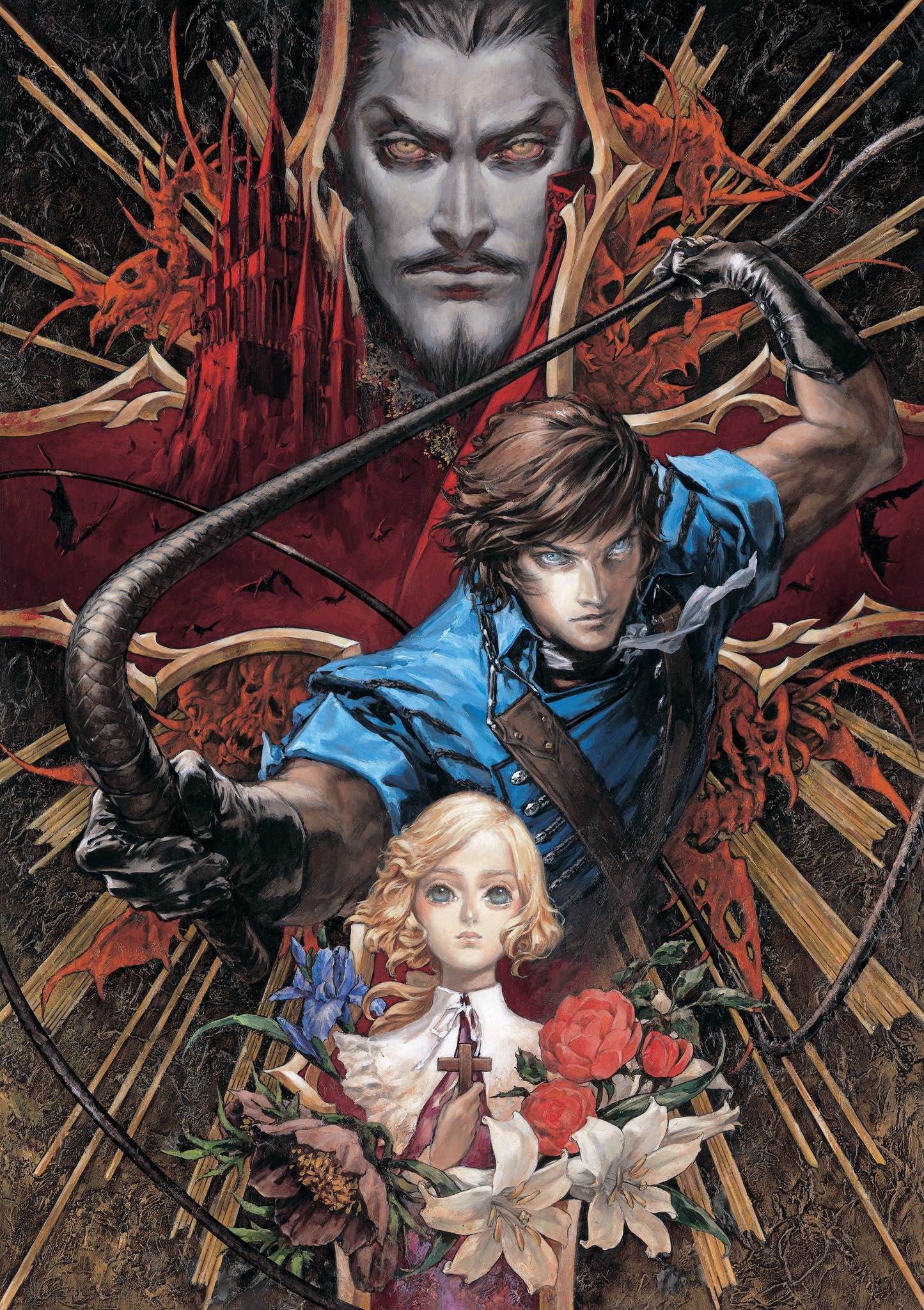 Dracula X Chronicle Artbook 小島文美 Castlevania: The Dracula X Chronicles — Key Artwork」