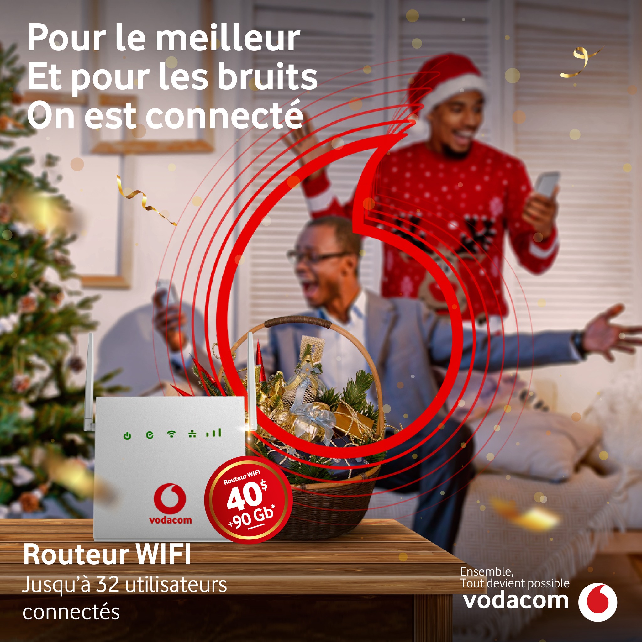 Vodacom RDC - A l'ère du Télétravail, la connectivité... | Facebook