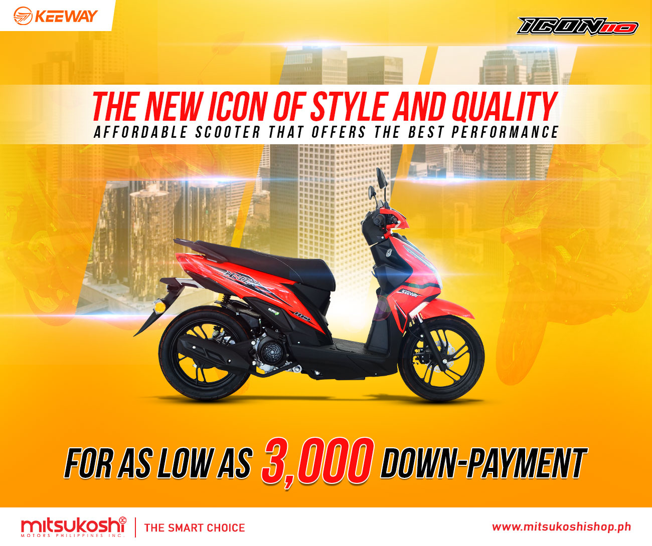 Icon is the new trend when it comes... - Keeway Philippines | Facebook