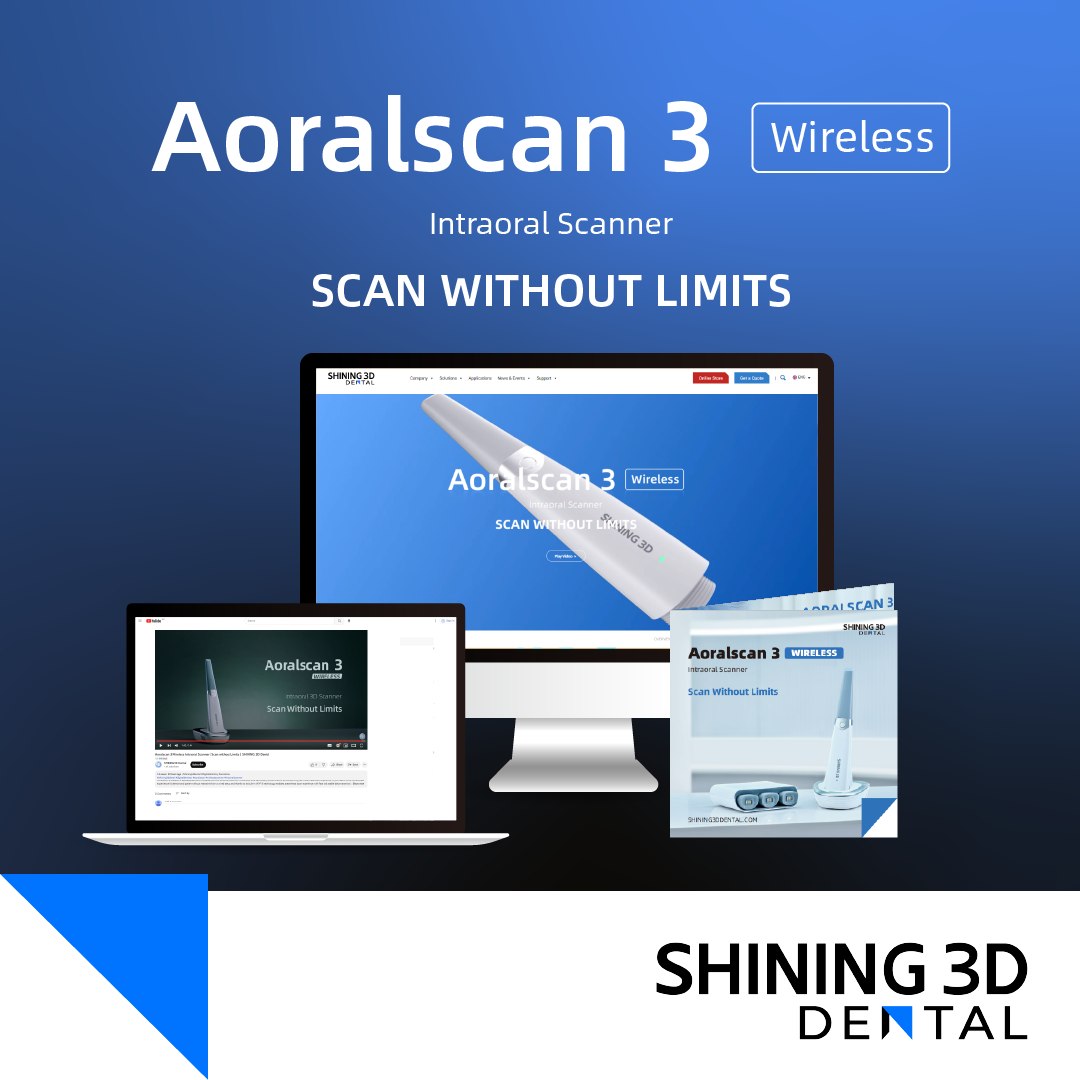 The Aoralscan 3 Wireless intraoral... - SHINING 3D DENTAL | Facebook
