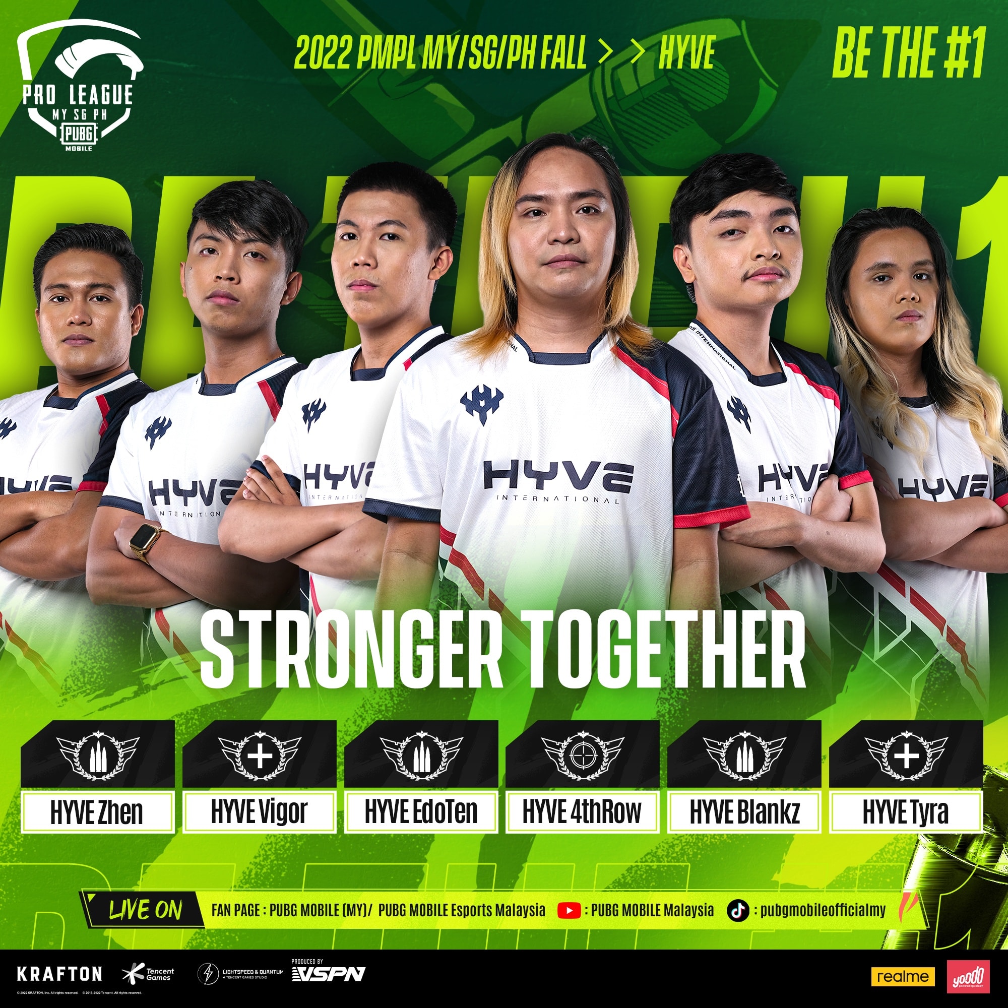 🍂 Team Intro (5) - 2022... - PUBG MOBILE Esports Malaysia