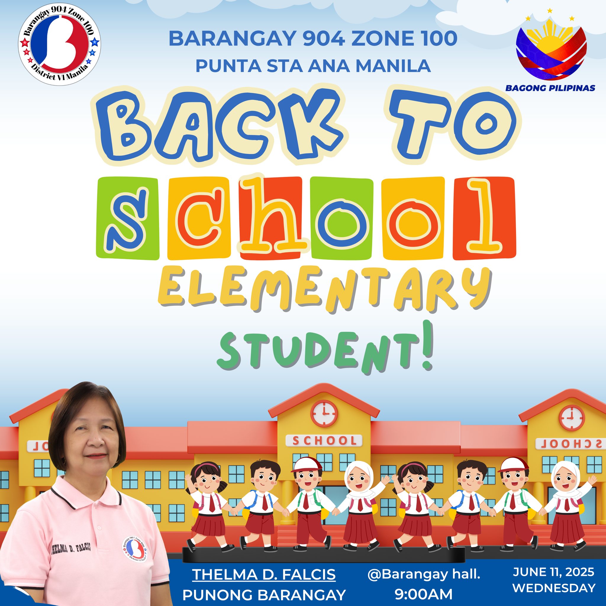 Hello Madlang 904 Balik Eskwela... - Barangay 904 zone 100 | Facebook
