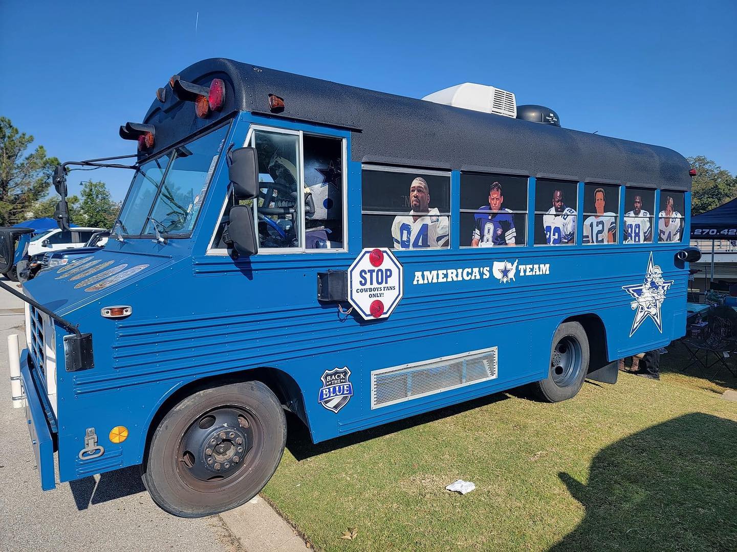 Branded Customs - Tailgating at ATT Stadium with the crew...