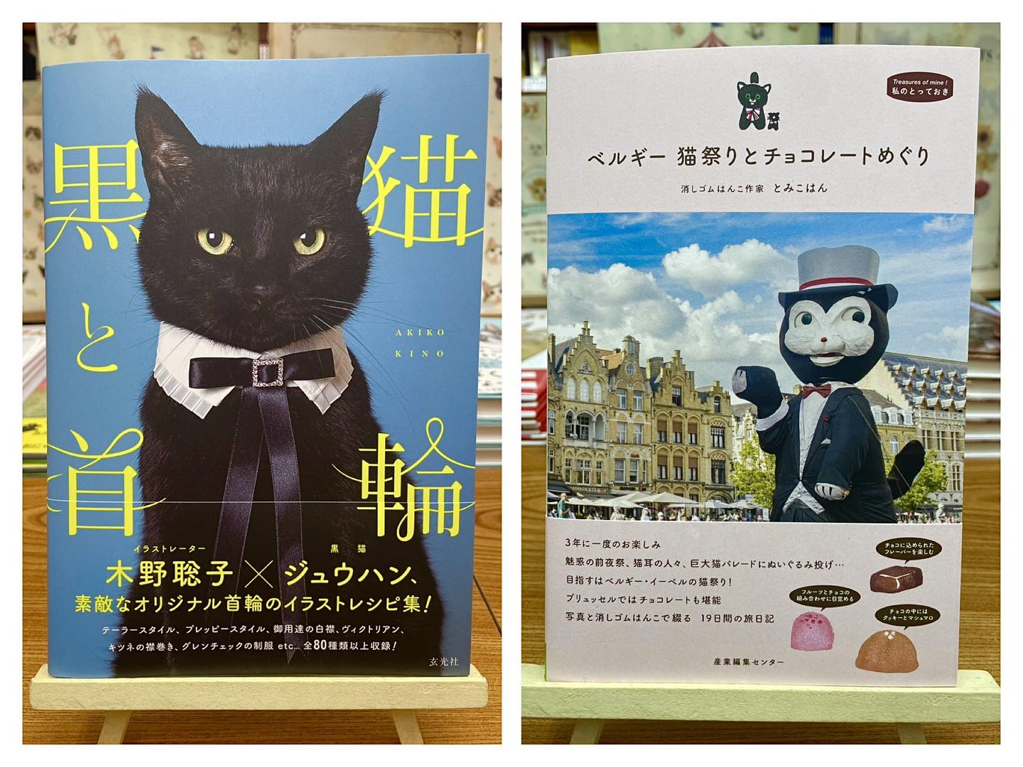 🐈‍⬛ステキな2冊が新入荷📚 『黒猫と首輪』 黒猫様の七変化が想像を