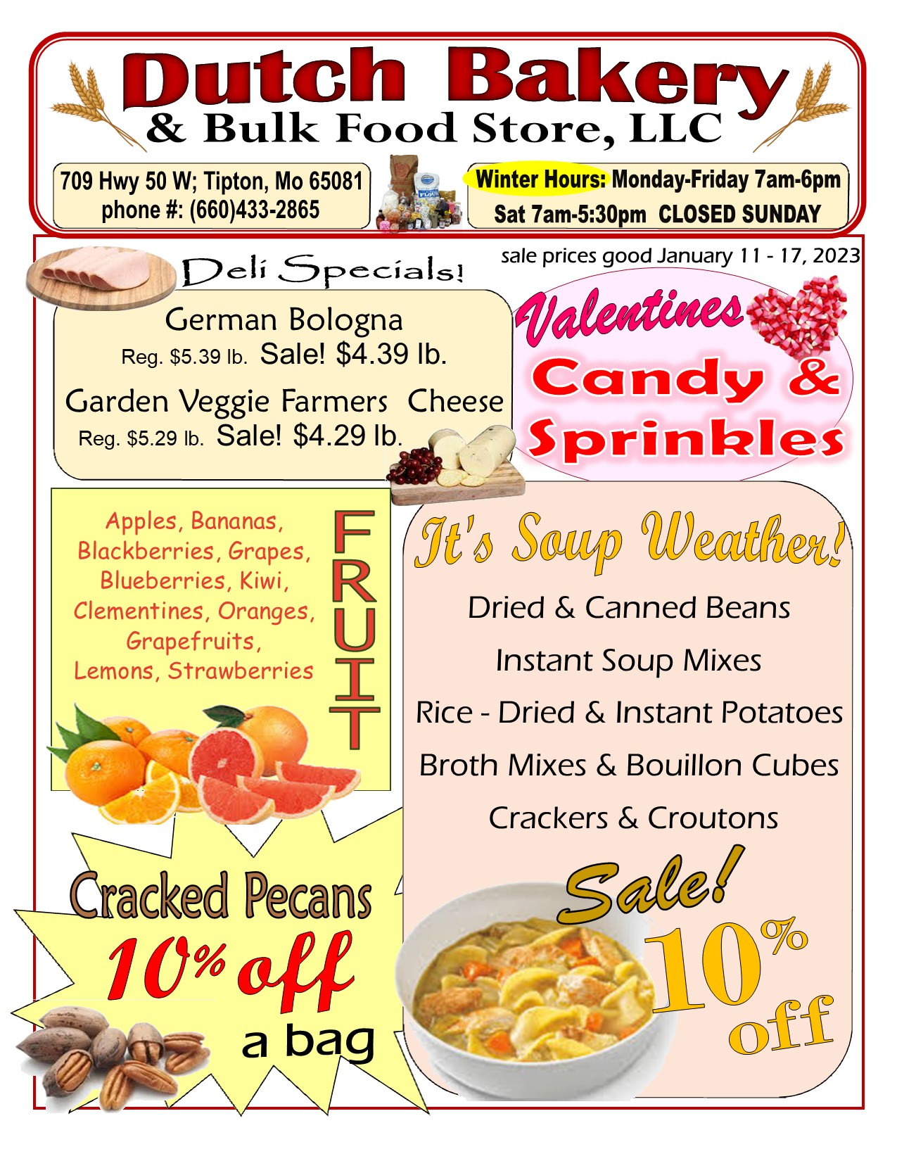 Dutch Bakery and Bulk Food Store, LLC. - Home