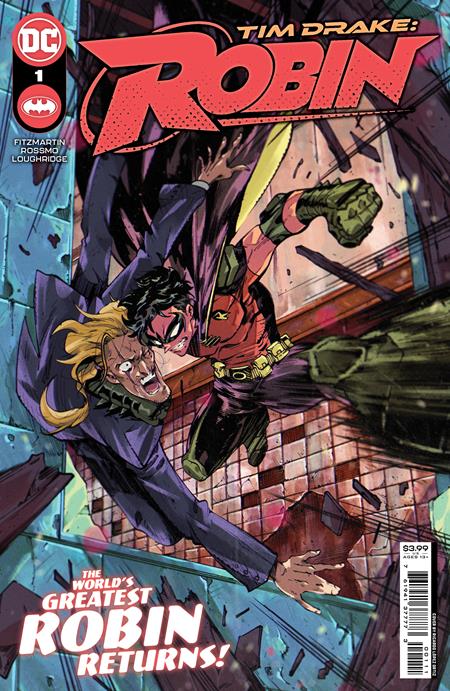 DC Comics Tim Drake: Robin #2 (2022) Cover Art By: Dan Mora
