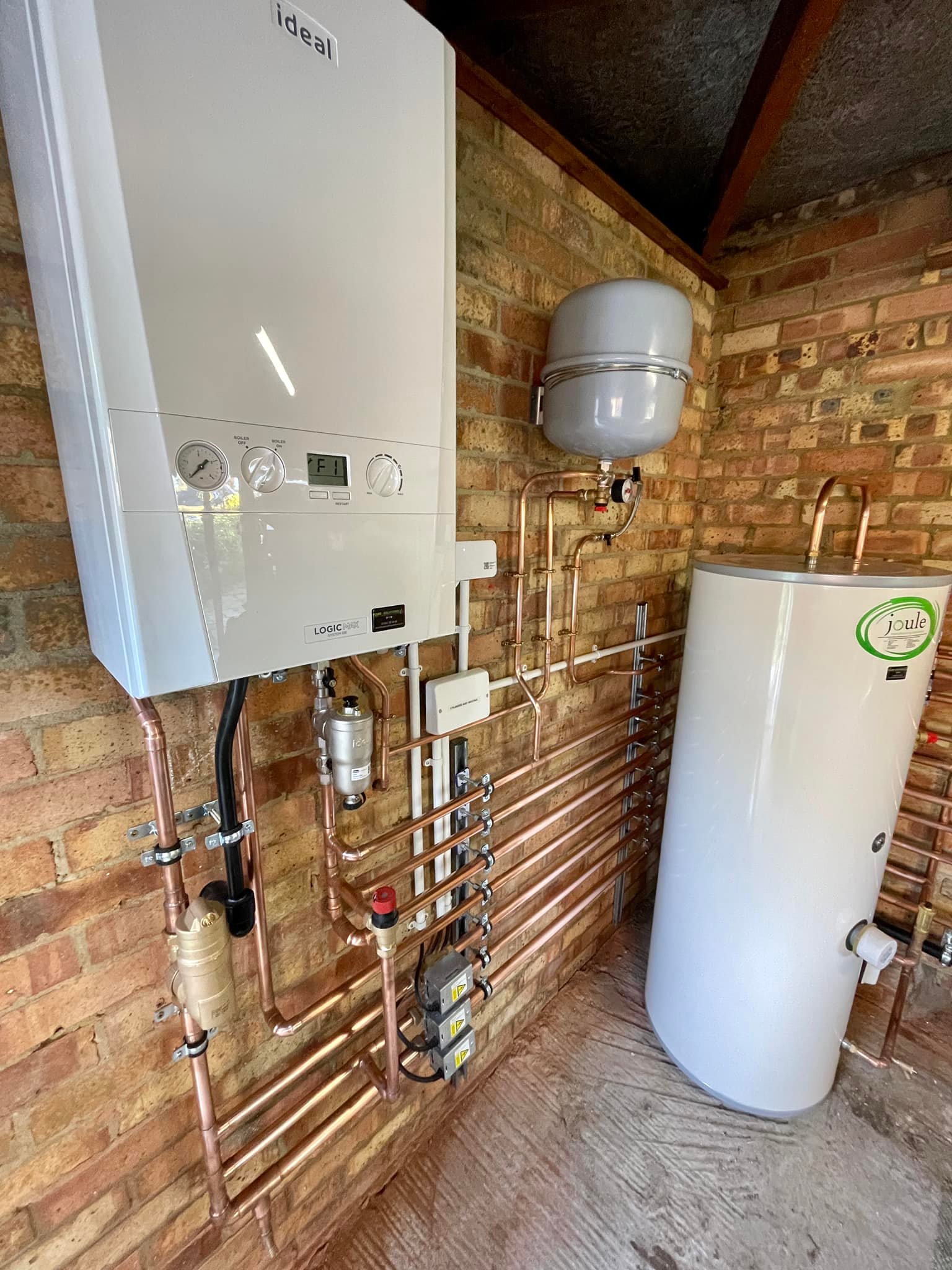 Fluid Heating - New boiler and unvented cylinder install...