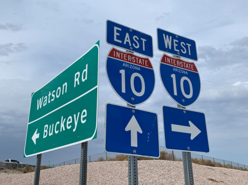 Arizona - NEW: Work on a project to add new lanes along Interstate 10 ...