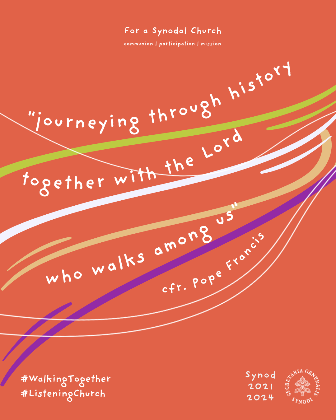 Synod.va - The beauty of walking and journeying together...