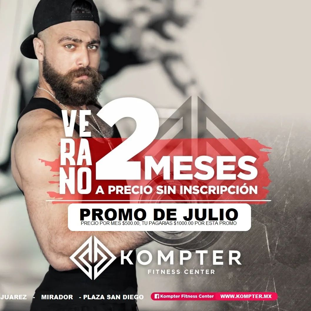 ¿Ya conoces nuestra Promo del mes... - Kompter Fitness Center | Facebook