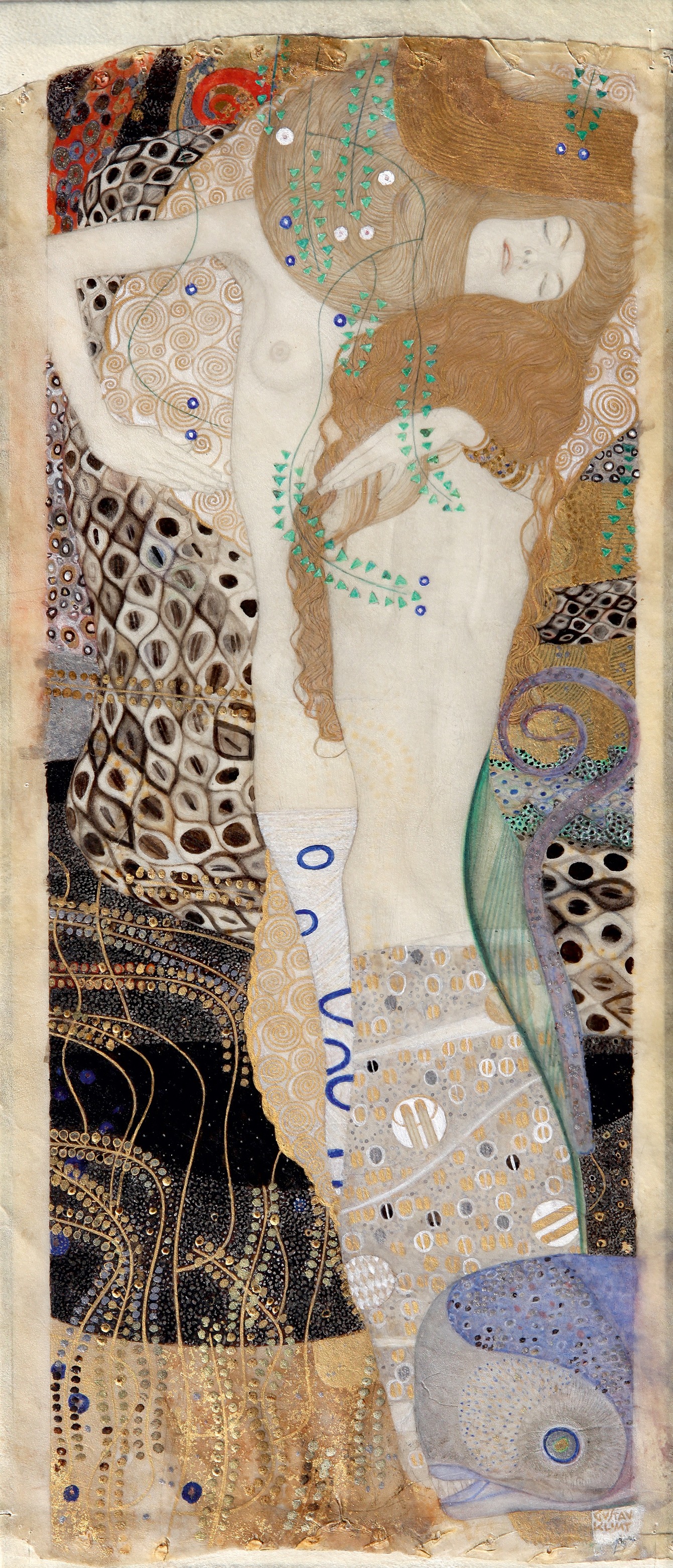 Gustav Klimt's paintings of women and jewellery at Belvedere Museum