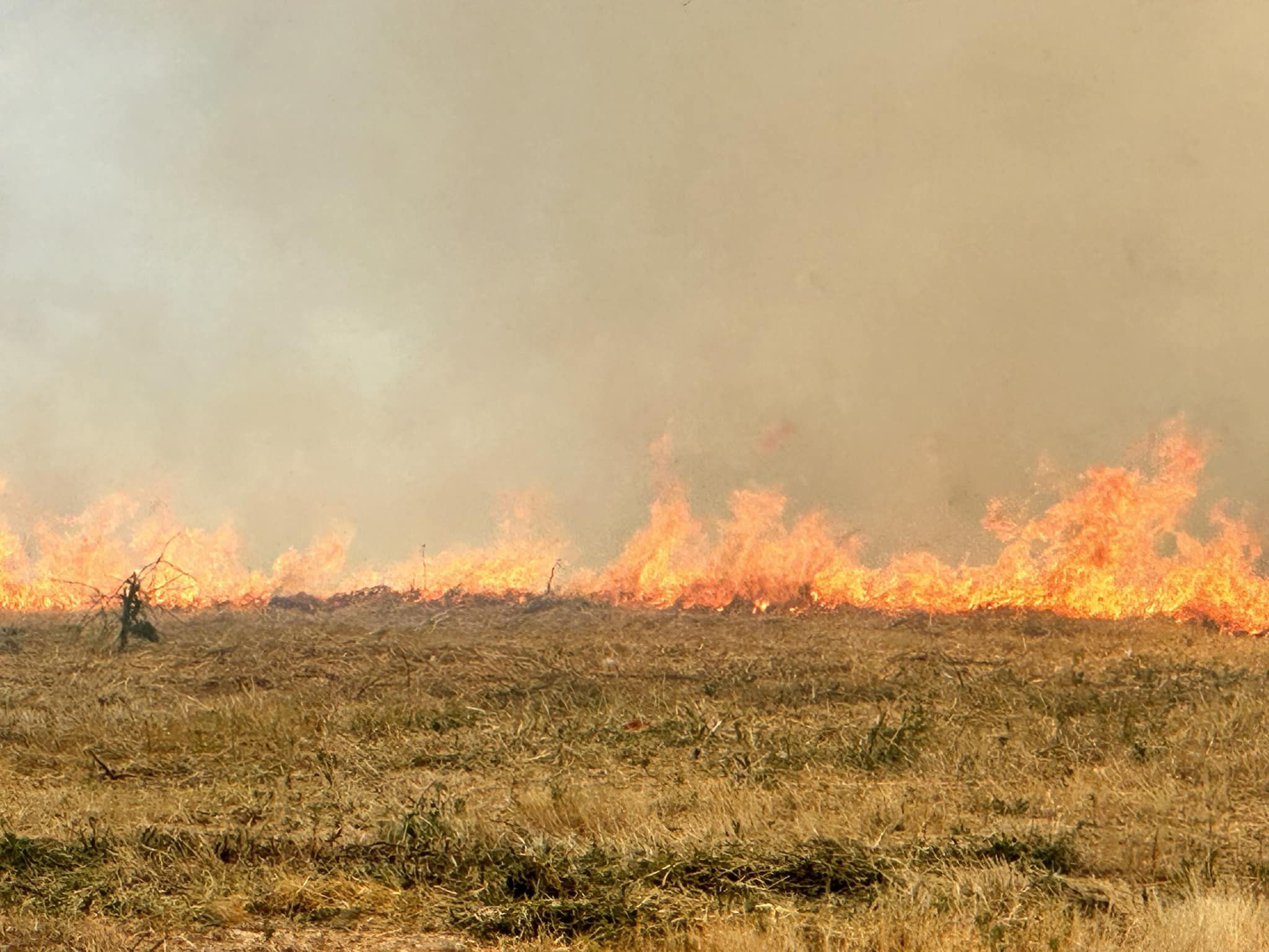 A vegetation fire in... - Monterey County Sheriff's Office
