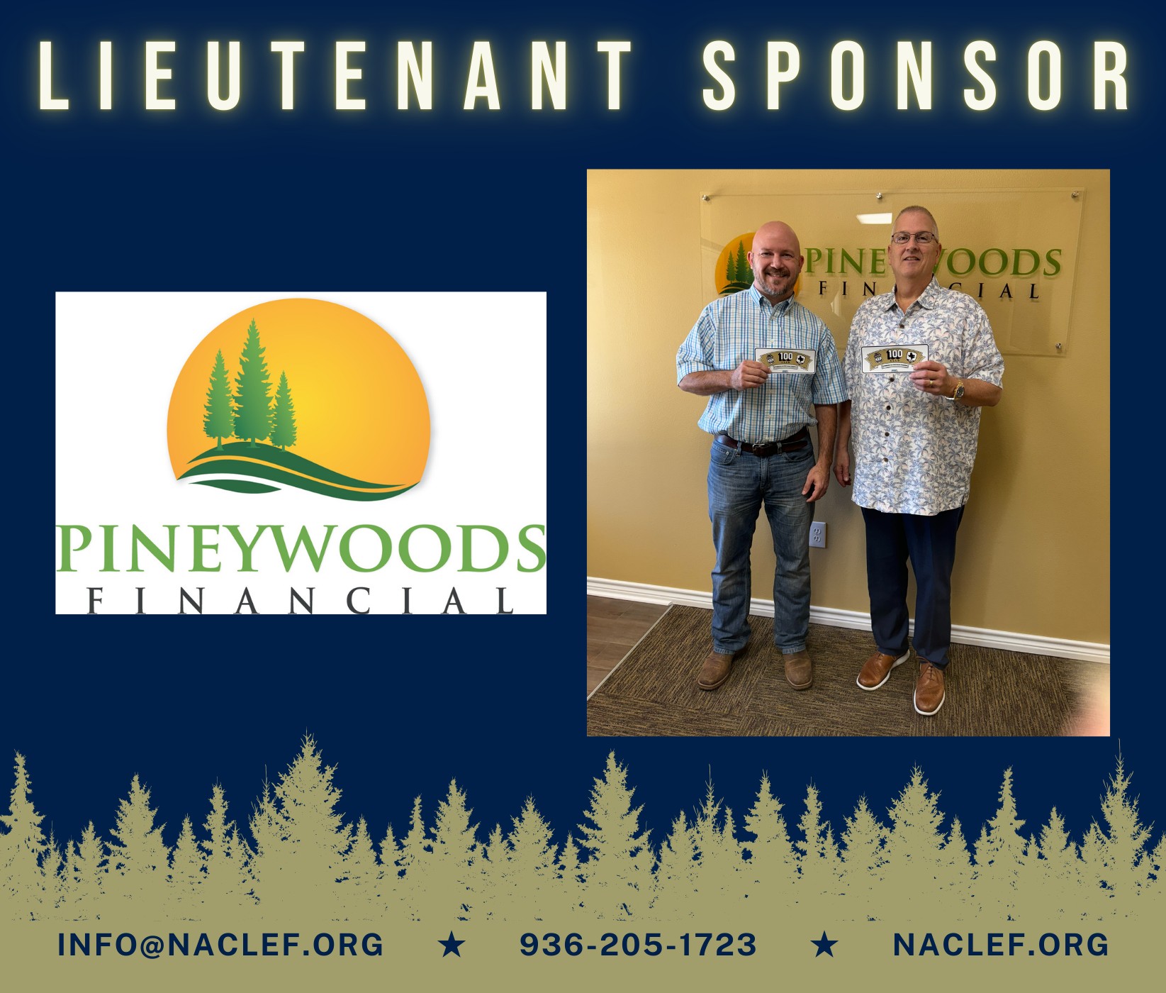 Nacogdoches - We are happy to have Mr. David Cowee with Pineywoods ...
