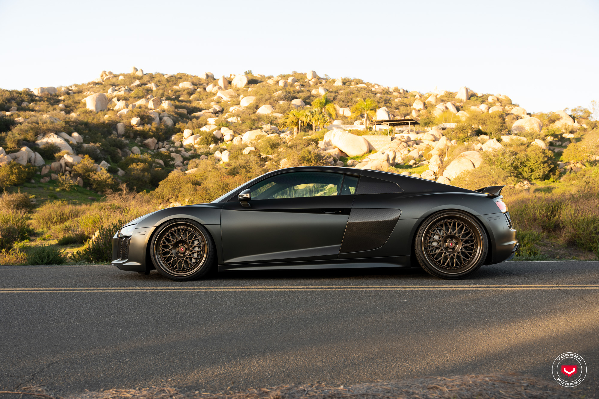 VOSSEN HF5 アウディ Audi R8 4S Performance Audi #R8 equipped with our #Vossen HF-5 wheels in a custom finish