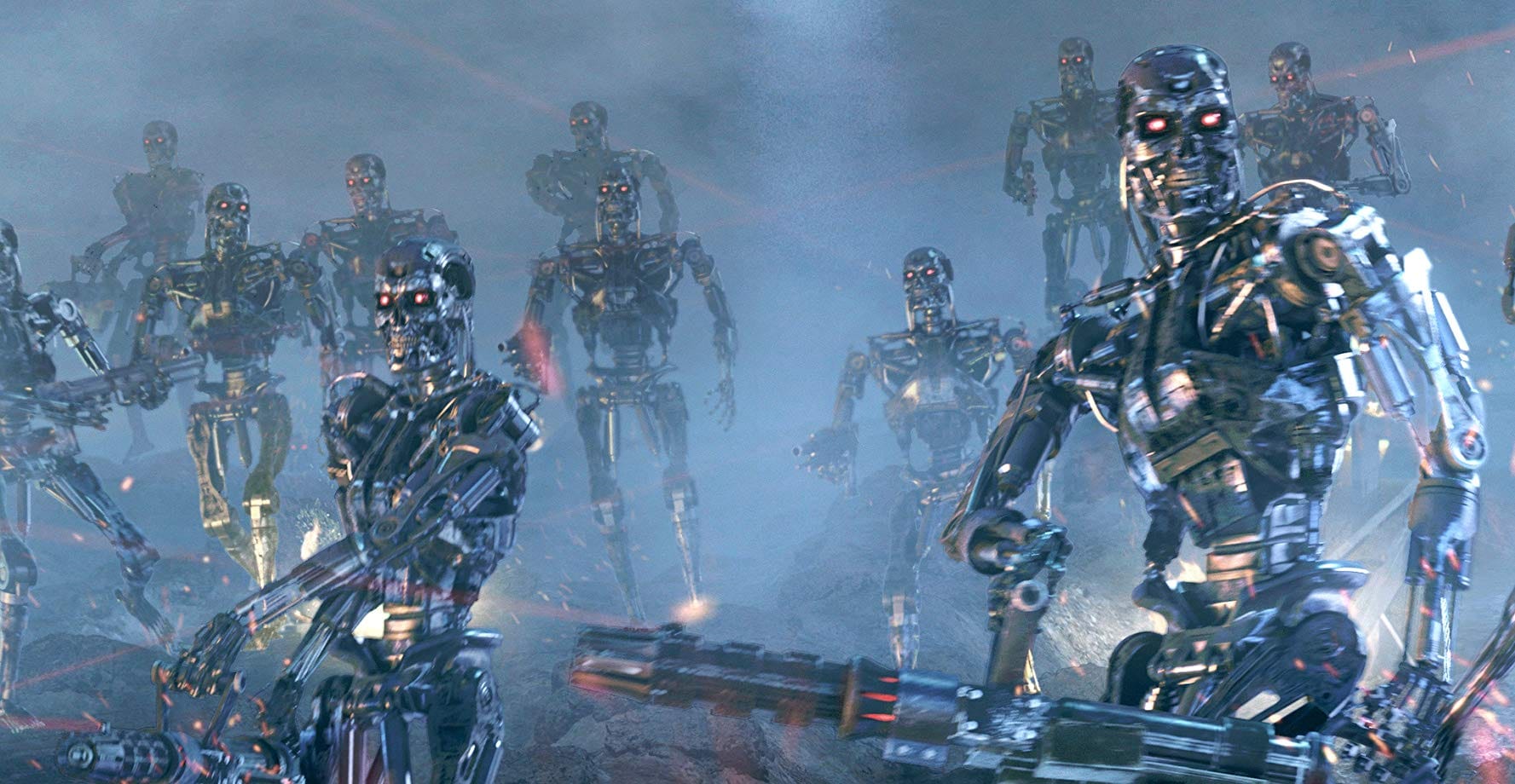 Comics and Superhero related. | Skynet (Terminator) vs Machines (Matrix ...