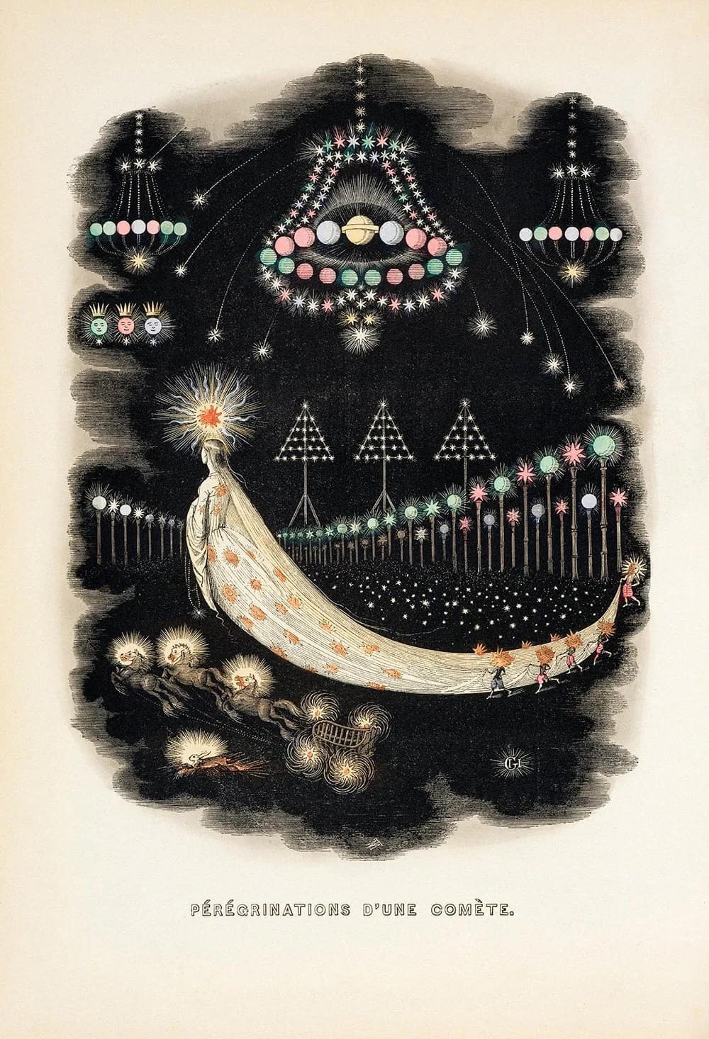 J.J. Grandville's surreal illustrations from 'Another World' 1844