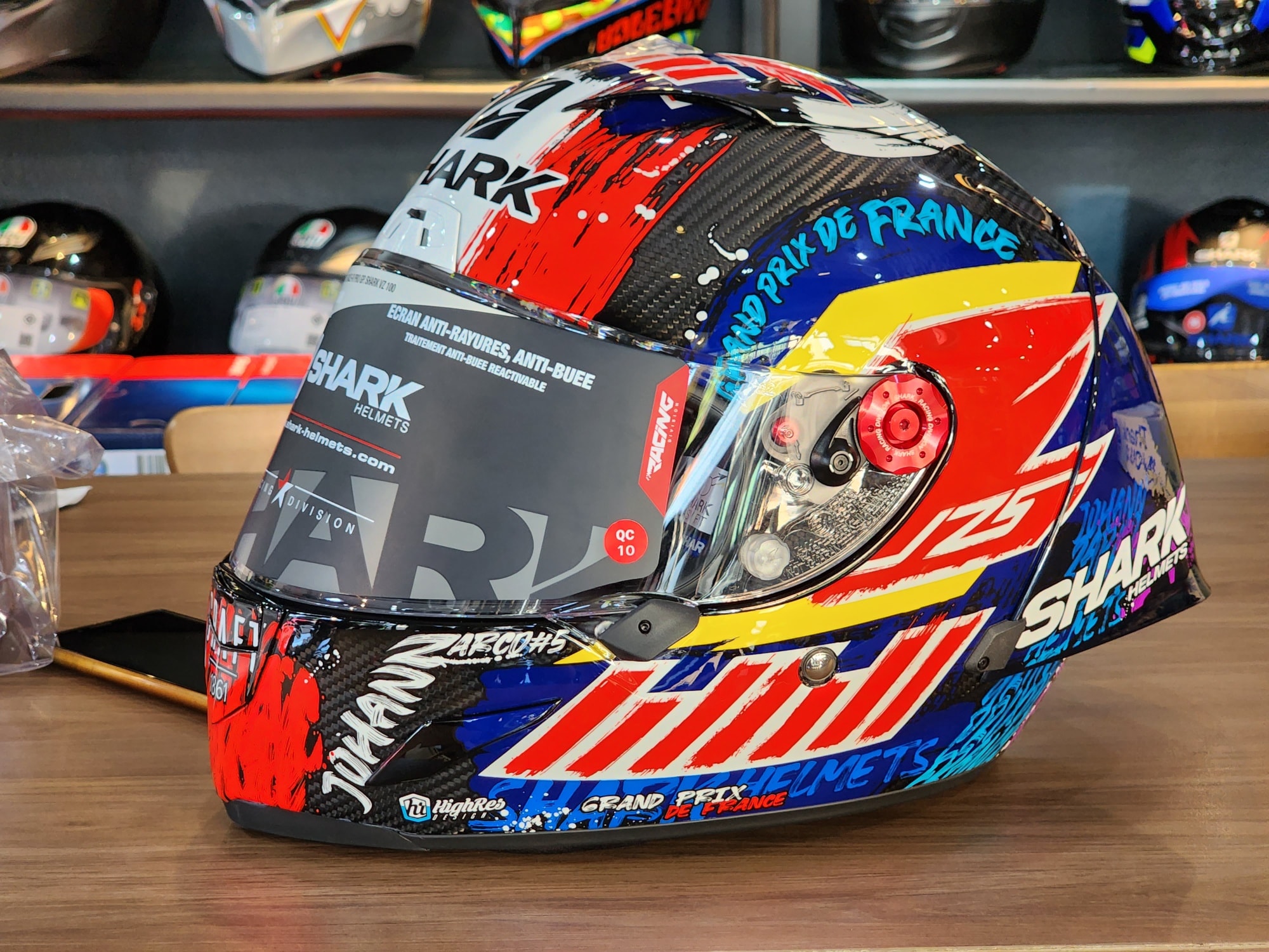 New Shark Race R PRO gp Zarco... - BKKspeed หมวกกันน็อค | Facebook