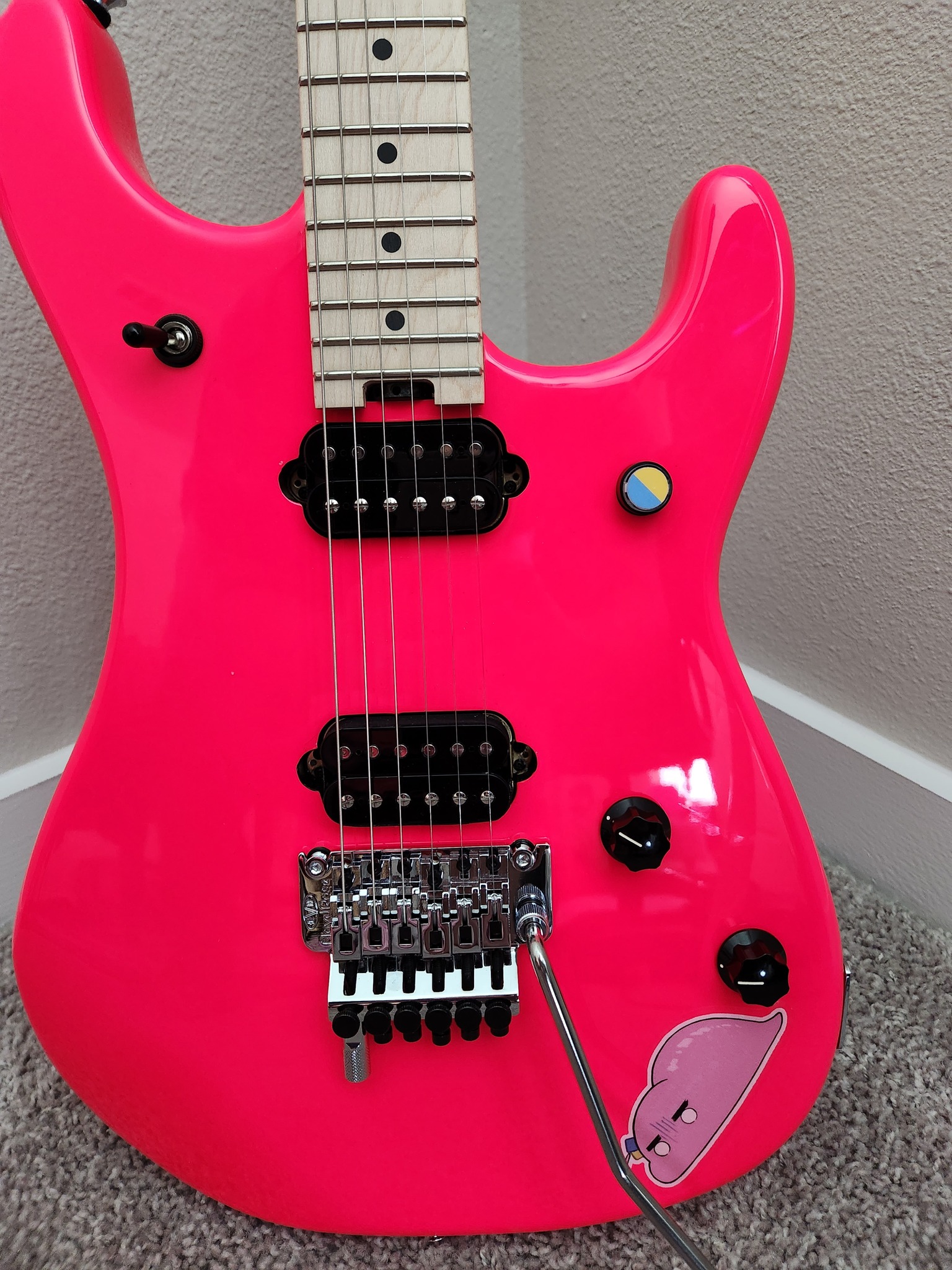 大村孝佳 15周年記念モデル ESP SNAPPER-7 Ohmura Custom “Pink